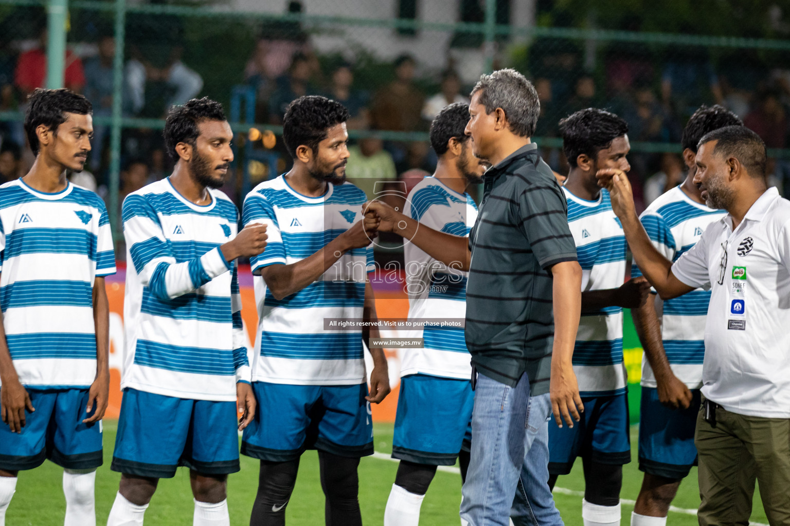 Club AVSEC vs TEAM DJA in Club Maldives Cup 2022 was held in Hulhumale', Maldives on Sunday, 9th October 2022. Photos: Hassan Simah / images.mv