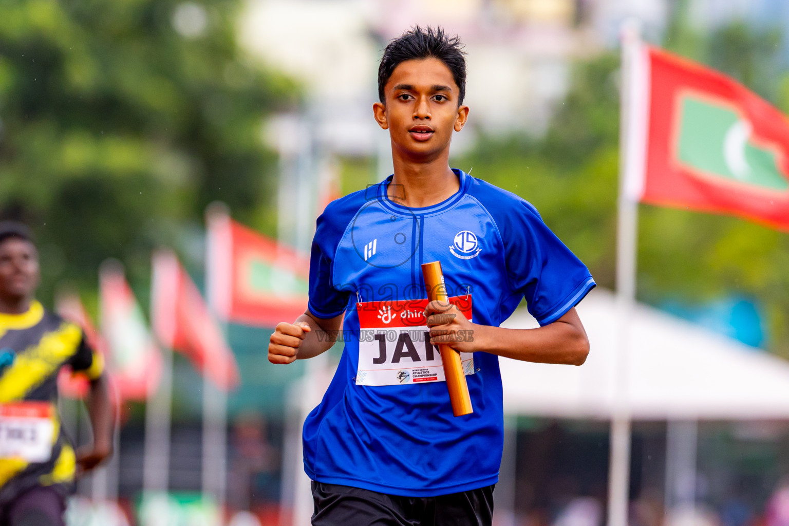 Day 6 of Inter-school Athletics Championship 2025 held in Ekuveni Synthetic Track, Male', Maldives on Sunday, 12th October 2025. Photos by: Nausham Waheed / Images.mv