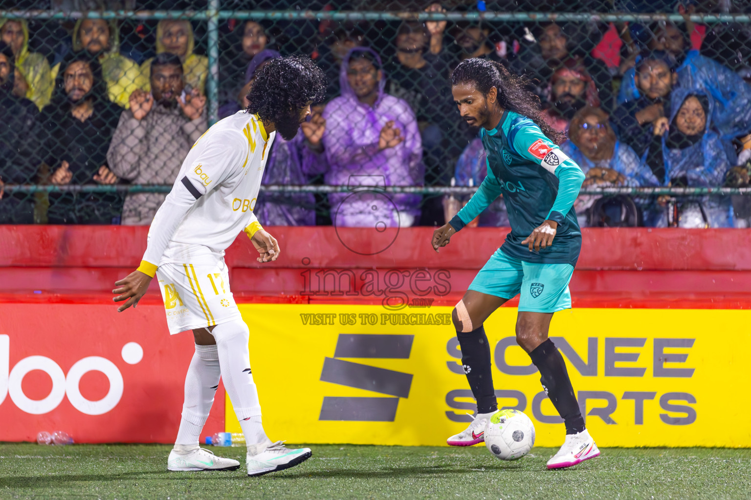 GDh Vaadhoo vs Dhandimagu on Day 31 of Golden Futsal Challenge 2024, held on Friday, 16th February 2024 in Hulhumale', Maldives 
Photos: Ismail Thoriq / images.mv