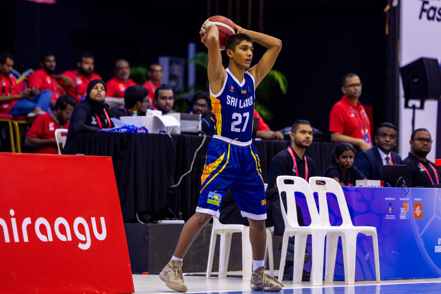 Sri Lanka vs India in the Final of Under 16 Asian Cup SABA Qualifiers 2025 was held in Social Center, Male', Maldives on Sunday, 15th June 2025. Photos: Nausham Waheed / images.mv
