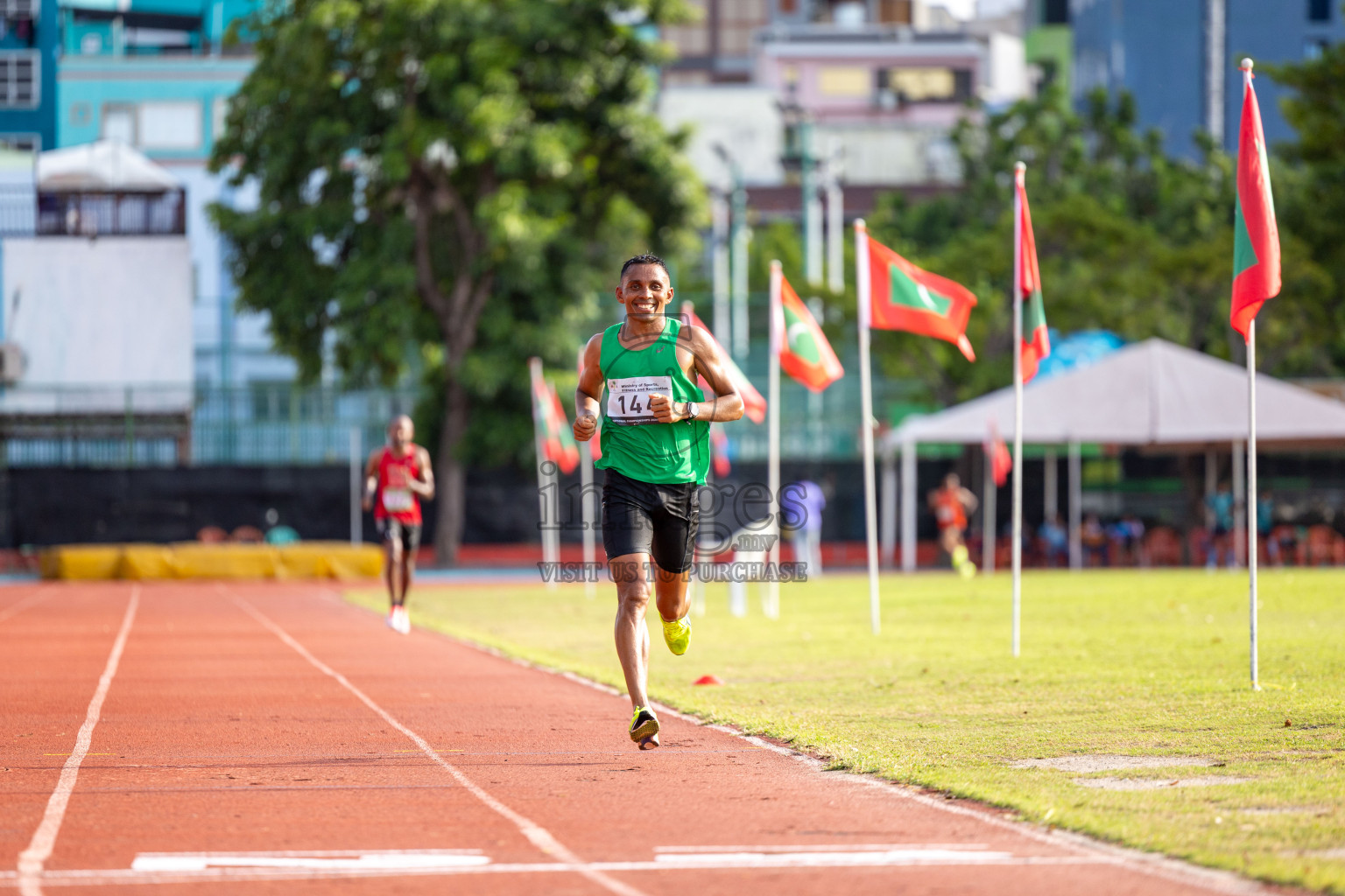 Day 3 of 33rd National Athletics Championship was held in Ekuveni Track at Male', Maldives on Saturday, 7th September 2024.
Photos: Suaadh Abdul Sattar / images.mv