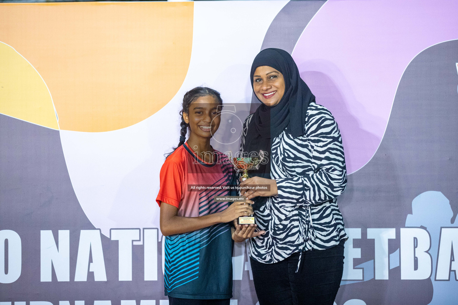 Day 6 of 20th Milo National Netball Tournament 2023, held in Synthetic Netball Court, Male', Maldives on 4th June 2023 Photos: Nausham Waheed/ Images.mv