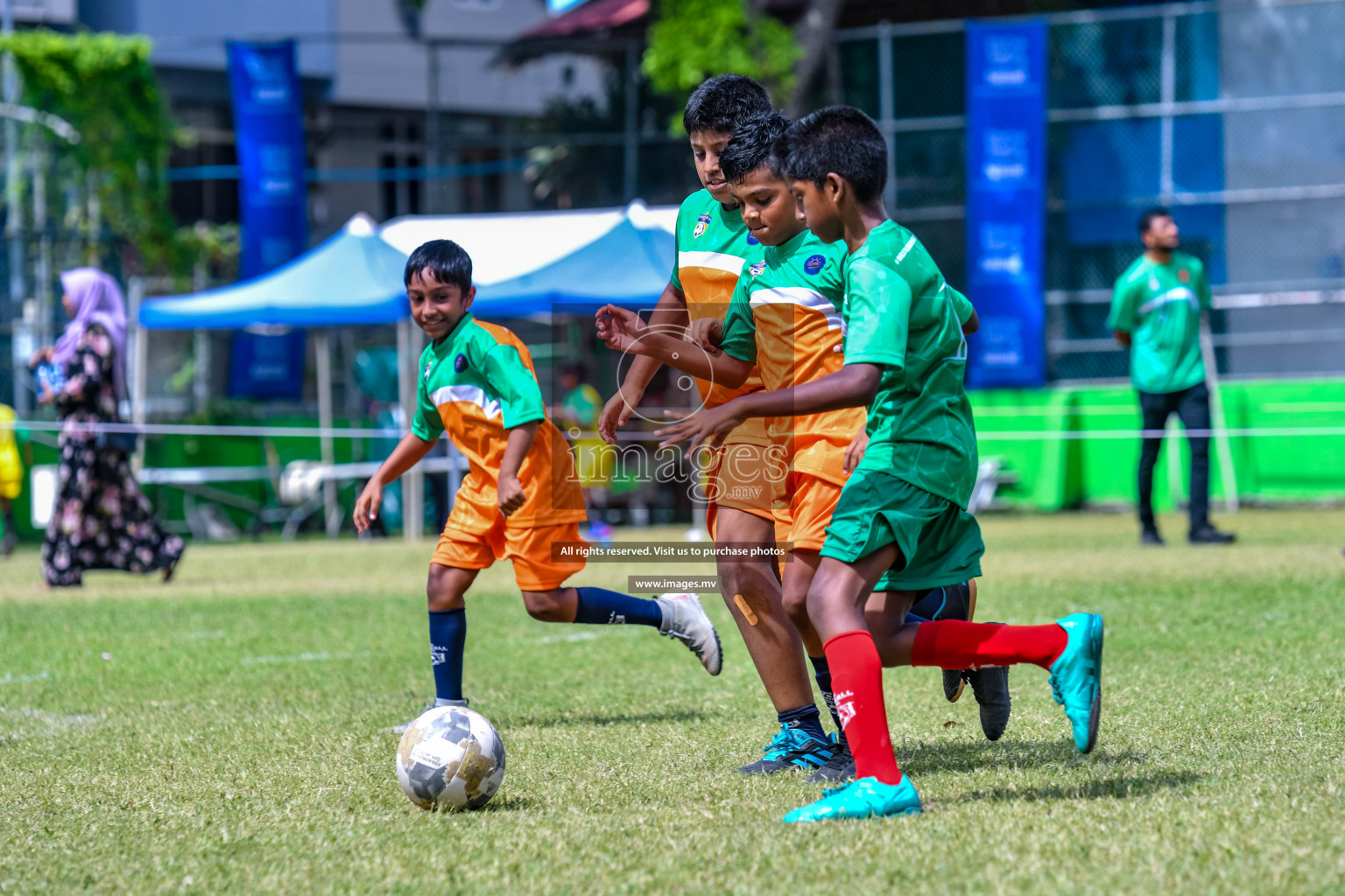 Day 3 of Milo Kids Football Fiesta 2022 was held in Male', Maldives on 21st October 2022. Photos: Nausham Waheed/ images.mv