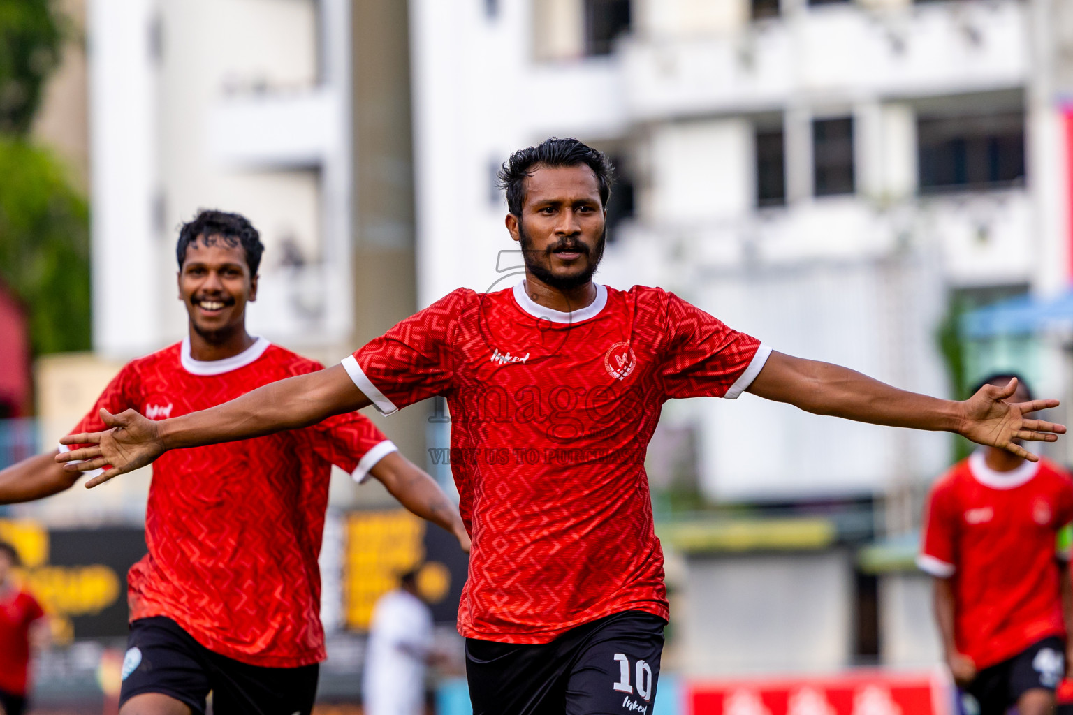 Eydhafushi vs Male' in Semi Finals of Gold Cup 2024 held at National Football Stadium on Saturday, 21st December 2024. Photos: Nausham Waheed / Images.mv