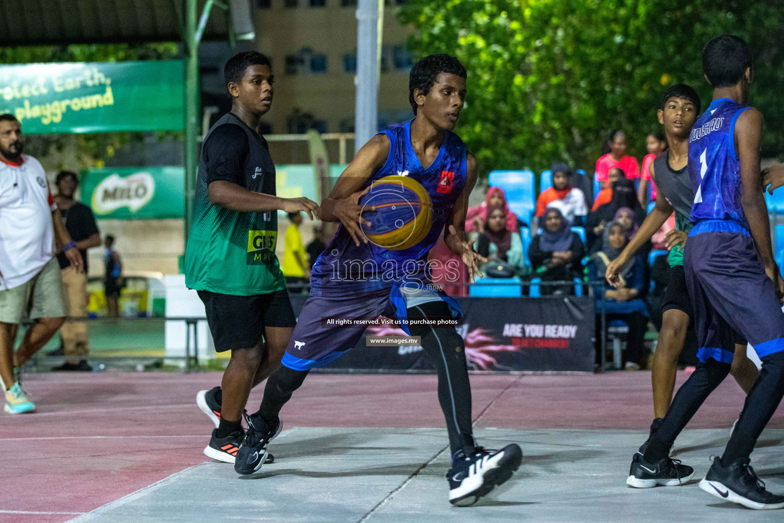 Day4 of Slamdunk by Sosal on 15th April 2023 held in Male'. Photos: Nausham waheed /images.mv