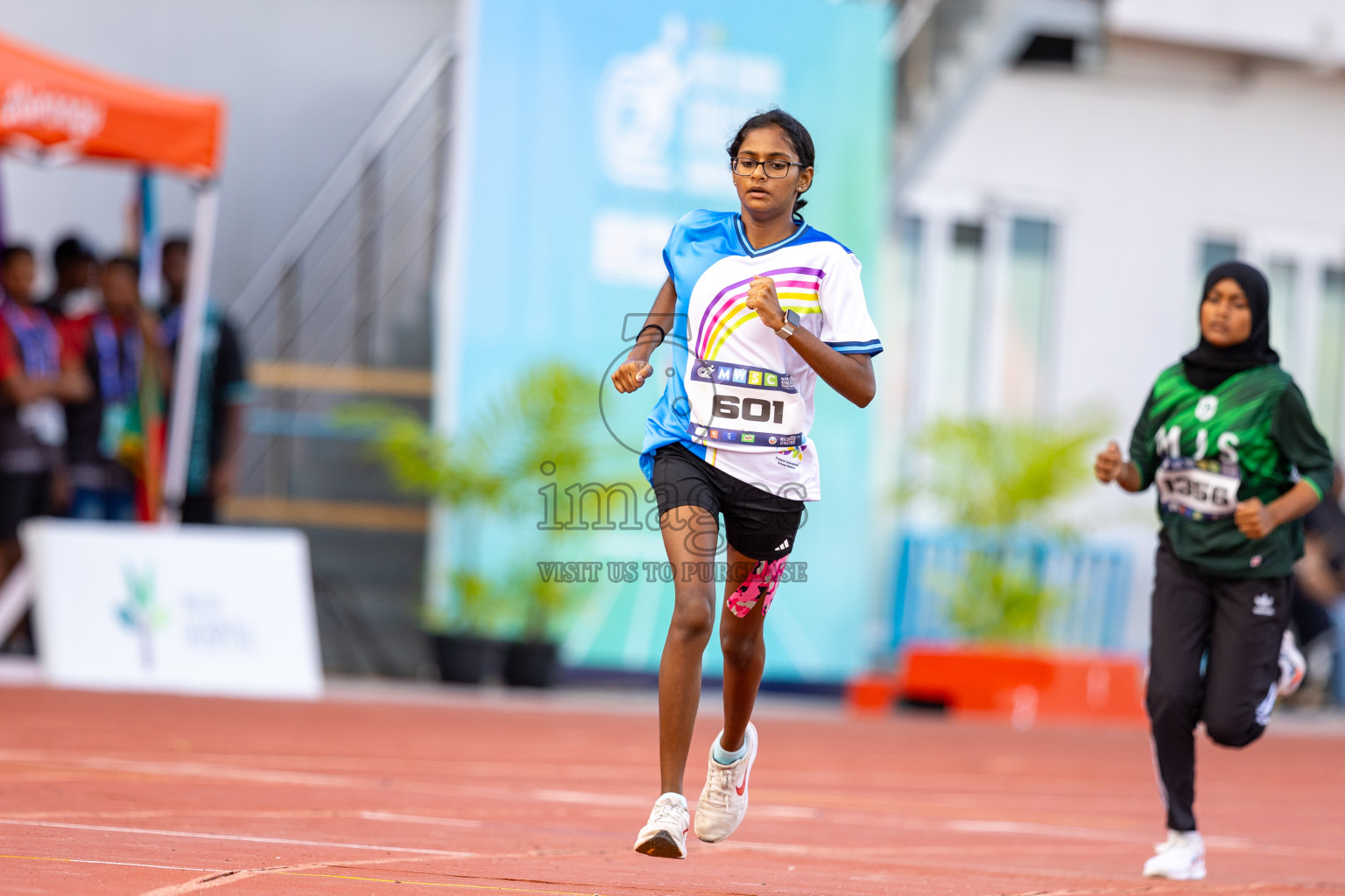 Day 2 of MWSC Interschool Athletics Championships 2024 held in Hulhumale Running Track, Hulhumale, Maldives on Sunday, 10th November 2024. Photos by: Ismail Thoriq / Images.mv