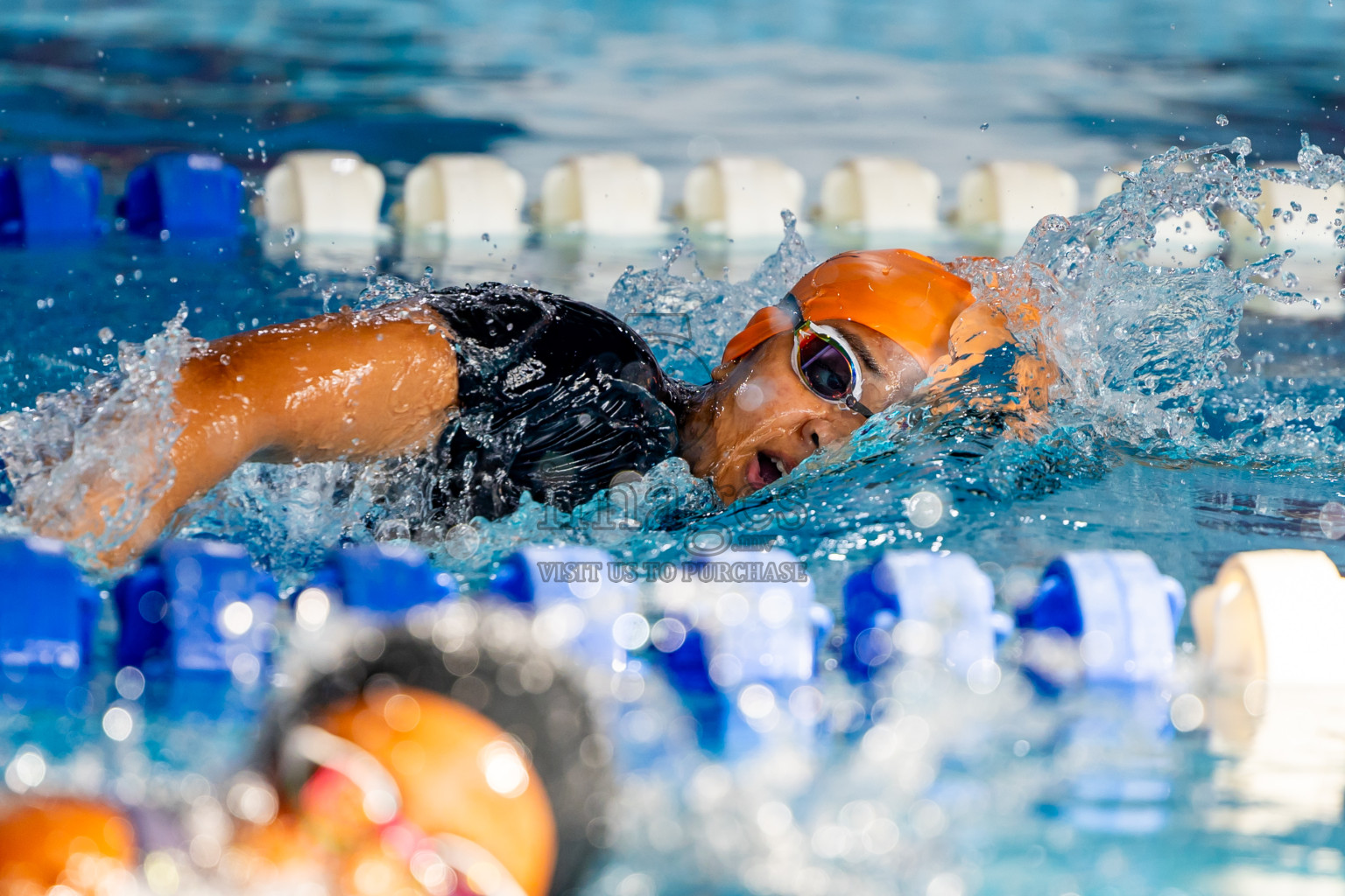 Day 1 of National Swimming Competition 2024 held in Hulhumale', Maldives on Friday, 13th December 2024. Photos: Nausham Waheed / images.mv