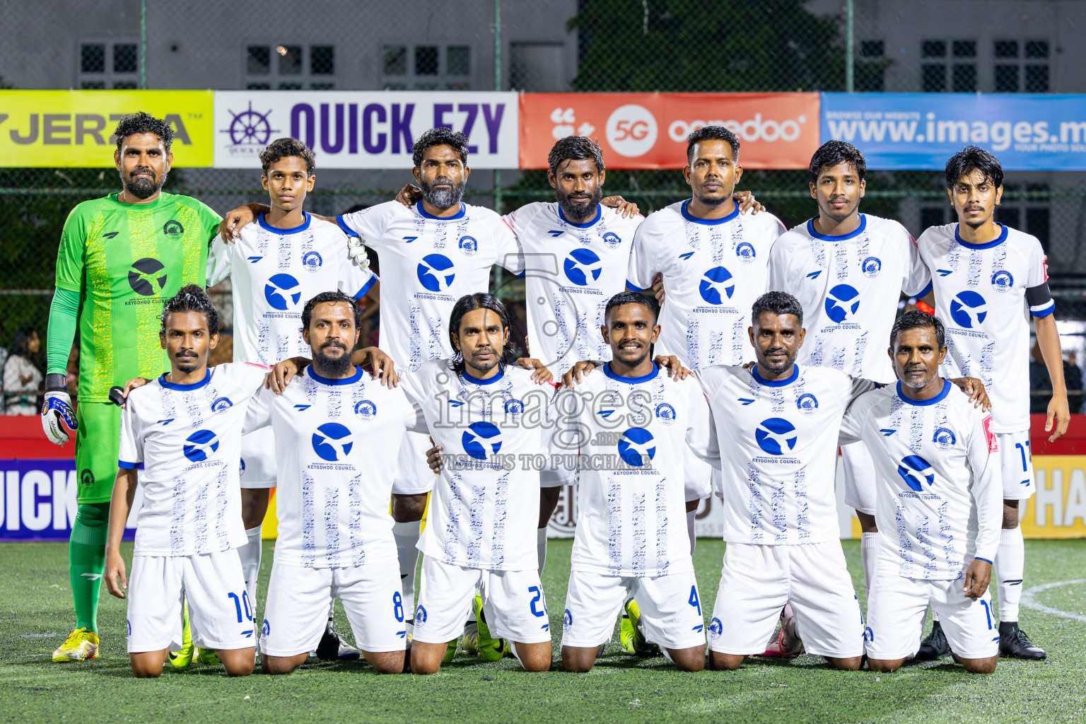 V Felidhoo vs V Keyodhoo in Atoll Round Final on Day 22 of Golden Futsal Challenge 2025 was held on Sunday , 26th January 2025, in Hulhumale', Maldives.
Photos: Ismail Thoriq / images.mv