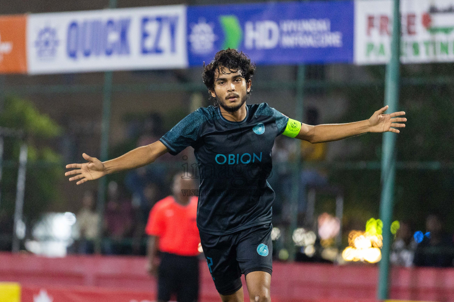 Sh Feydhoo vs Sh Foakaidhoo in Day 16 of Golden Futsal Challenge 2024 was held on Tuesday, 30th January 2024, in Hulhumale', Maldives Photos: Nausham Waheed / images.mv