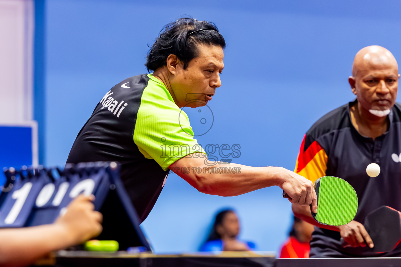 Day 4 of 1st Thoddoo Masters Table Tennis Tournament was held on Sunday, 24th August 2025 in AA Thoddoo, Maldives. Photos: Nausham Waheed / images.mv