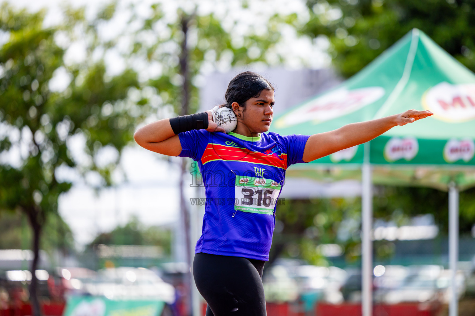 Day 3 of 12th Milo Association Championships was held in Ekuveni Track at Male', Maldives on Saturday, 26th April 2025. Photos: Nausham Waheed / images.mv