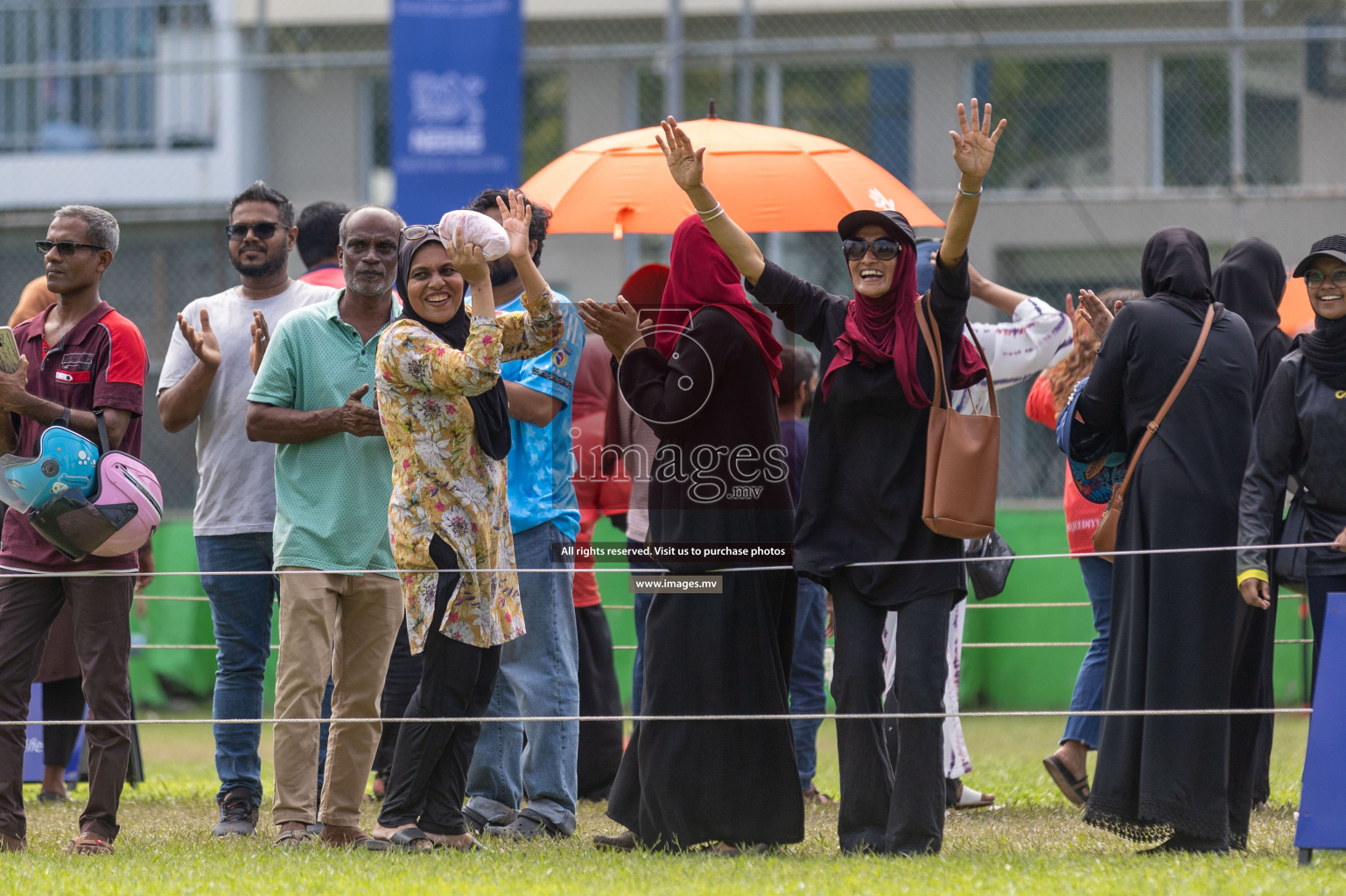 Day 2 of Nestle kids football fiesta, held in Henveyru Football Stadium, Male', Maldives on Thursday, 12th October 2023 Photos: Shuu Abdul Sattar / mages.mv