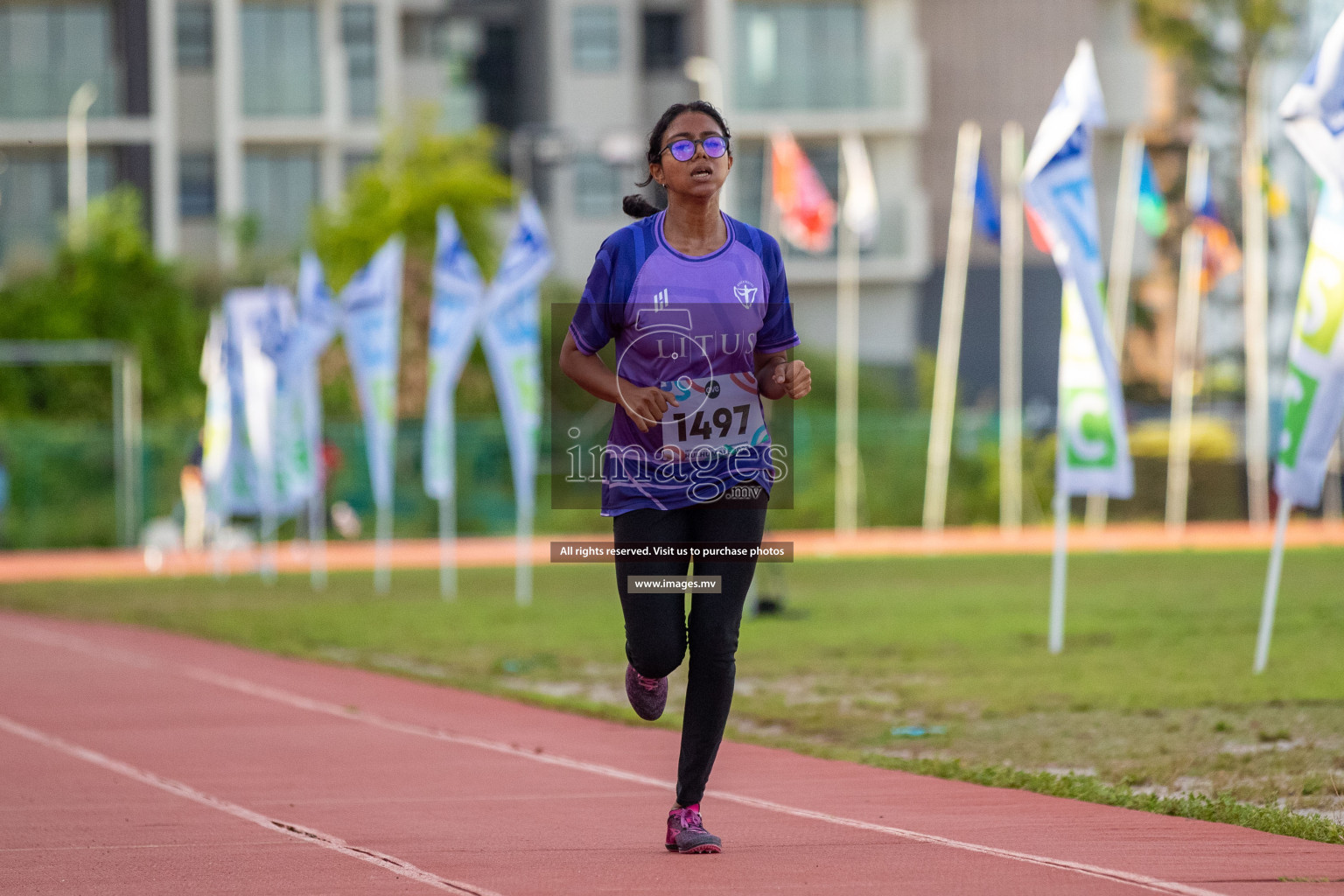 Day three of Inter School Athletics Championship 2023 was held at Hulhumale' Running Track at Hulhumale', Maldives on Tuesday, 16th May 2023. Photos: Nausham Waheed / images.mv