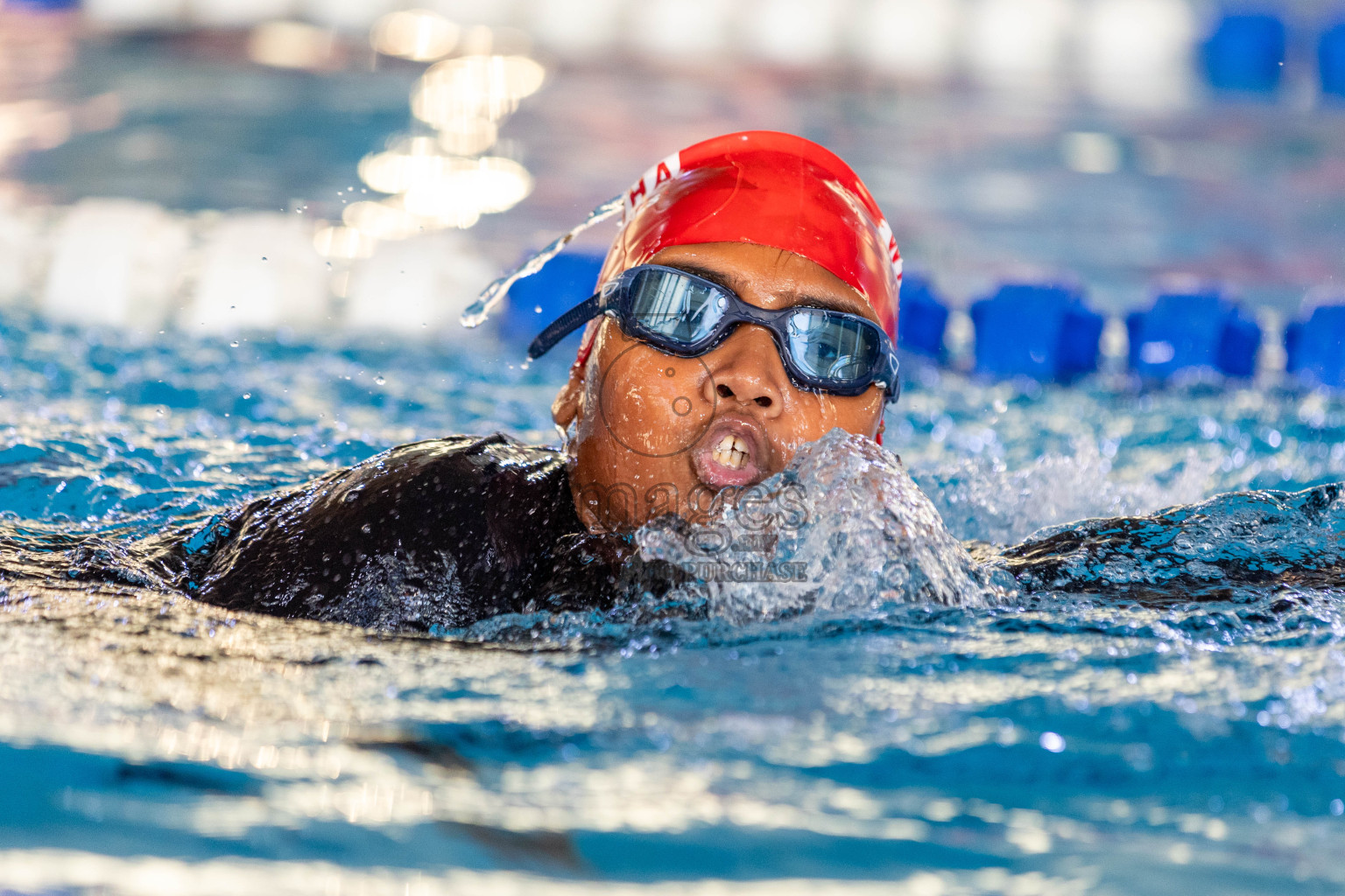 Day 6 of 4th National Kids Swimming Festival 2023 on 6th December 2023, held in Hulhumale', Maldives Photos: Nausham Waheed / Images.mv