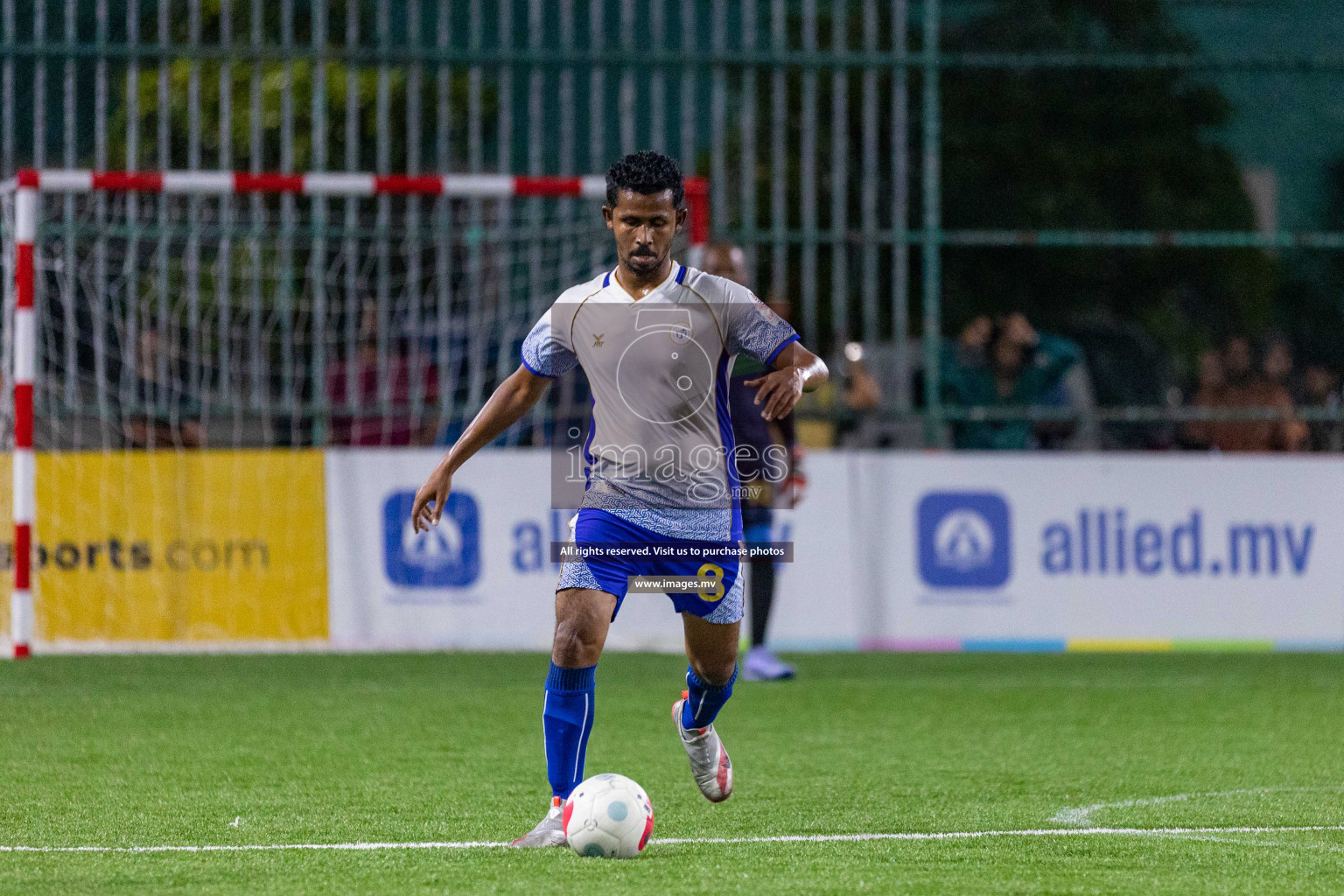 Team Allied vs Muleeaage RC in Club Maldives Cup 2022 was held in Hulhumale', Maldives on Wednesday, 12th October 2022. Photos: Ismail Thoriq/ images.mv