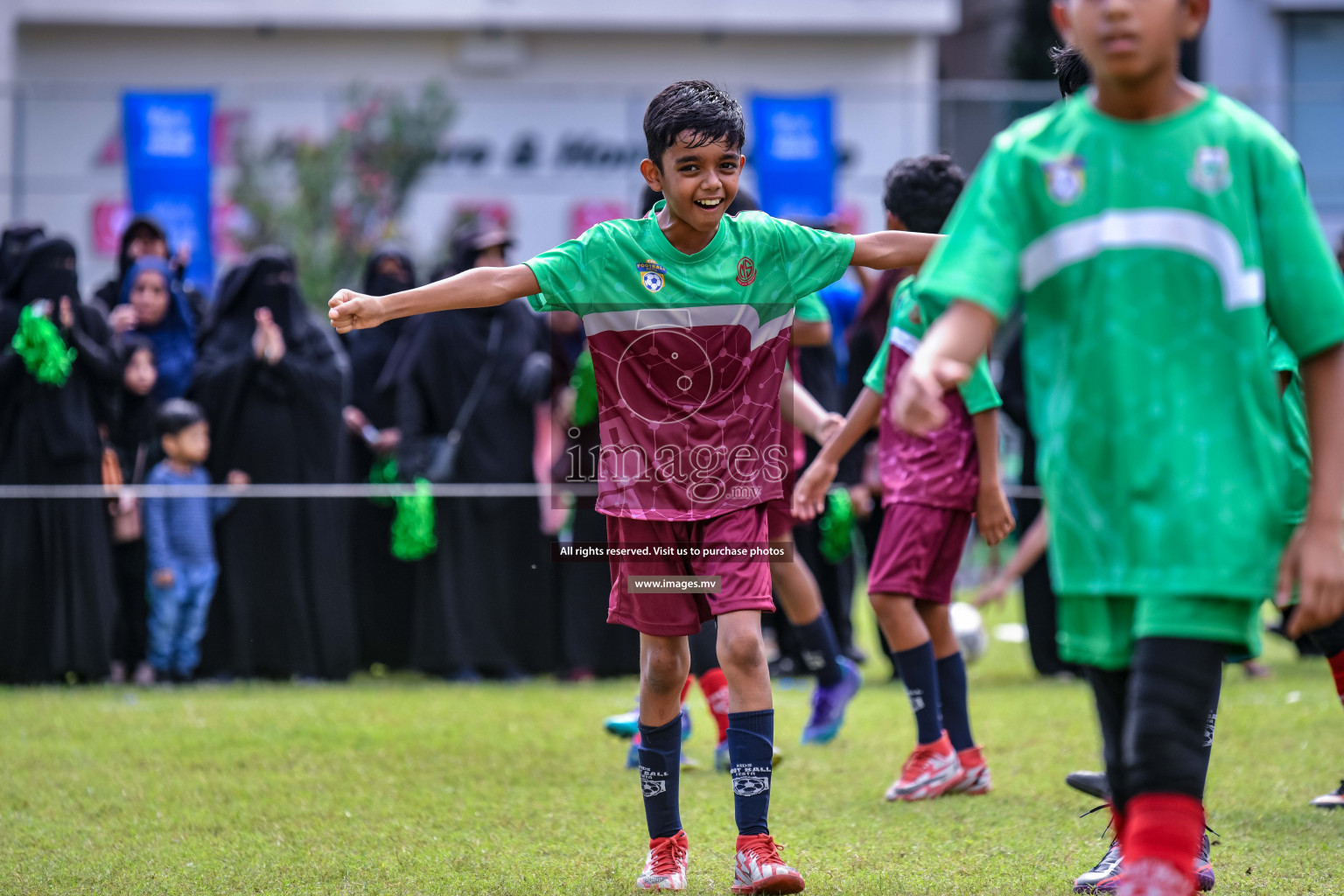 Day 1 of Milo Kids Football Fiesta 2022 was held in Male', Maldives on 19th October 2022. Photos: Nausham Waheed/ images.mv