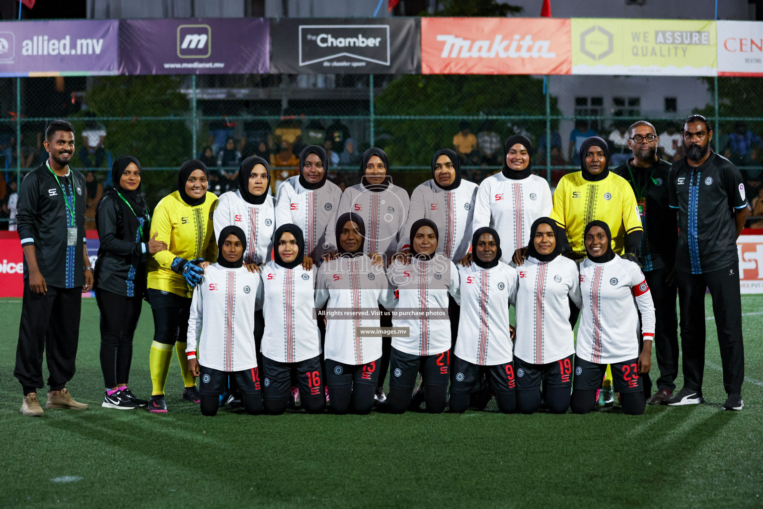 Hulhumale Hospital vs Prison RC in 18/30 Futsal Fiesta Classic 2023 held in Hulhumale, Maldives, on Monday, 17th July 2023 Photos: Nausham Waheed / images.mv