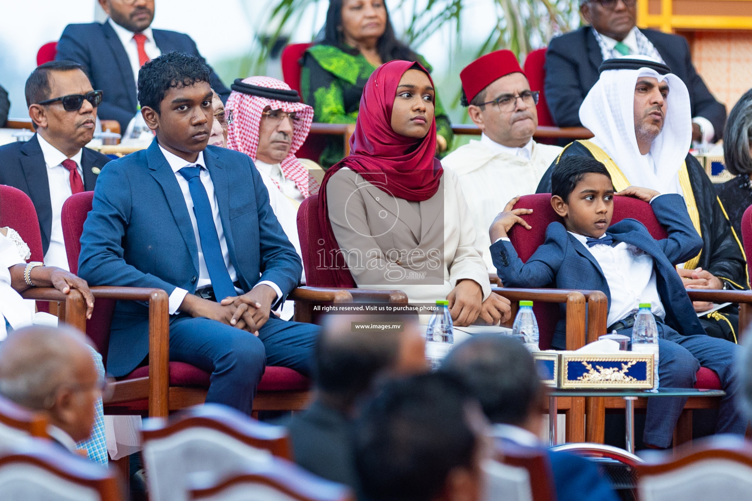 The Inauguration of the 8th President of Maldives was held in Jumhooree Maidhaan, Male', Maldives on 17th November 2023. Photos: Nausham Waheed / images.mv