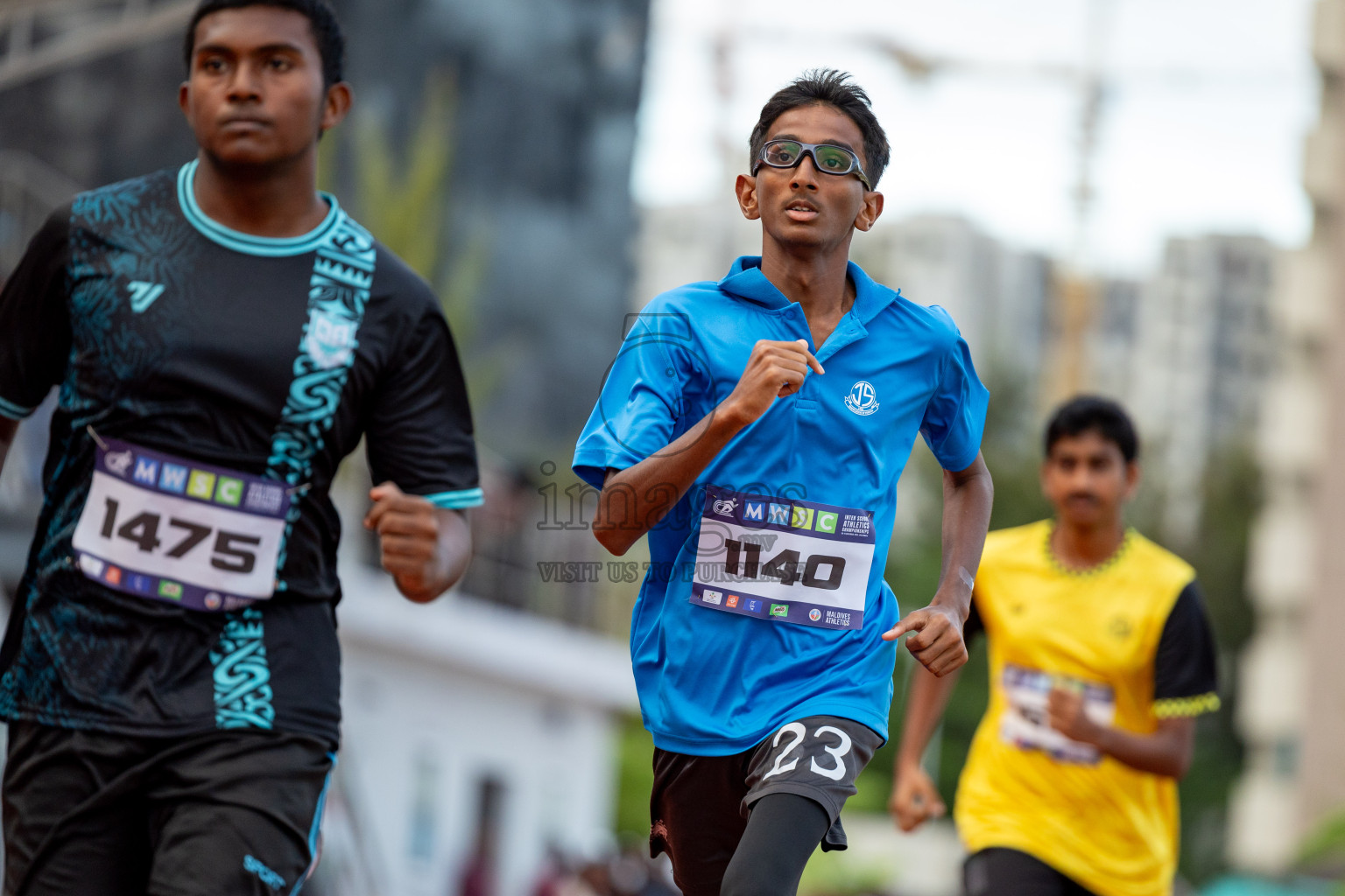 Day 2 of MWSC Interschool Athletics Championships 2024 held in Hulhumale Running Track, Hulhumale, Maldives on Sunday, 10th November 2024. 
Photos by: Hassan Simah / Images.mv