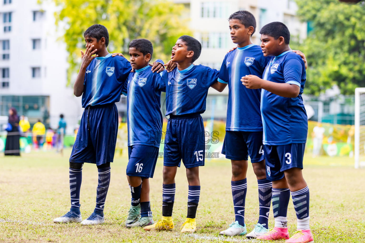 Day 1 of MILO Academy Championship 2024 - U12 was held at Henveiru Grounds in Male', Maldives on Sunday, 7th July 2024. Photos: Nausham Waheed / images.mv