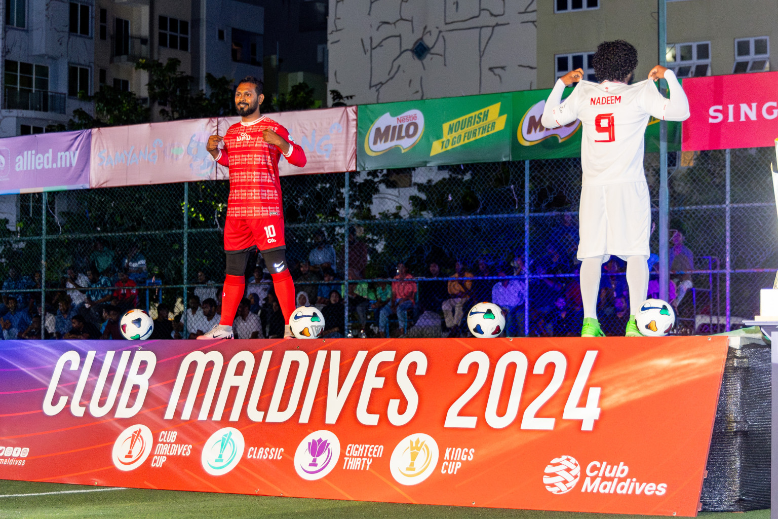 Opening Ceremony of Club Maldives Tournament's 2024 held in Rehendi Futsal Ground, Hulhumale', Maldives on Sunday, 1st September 2024. Photos: Nausham Waheed / images.mv