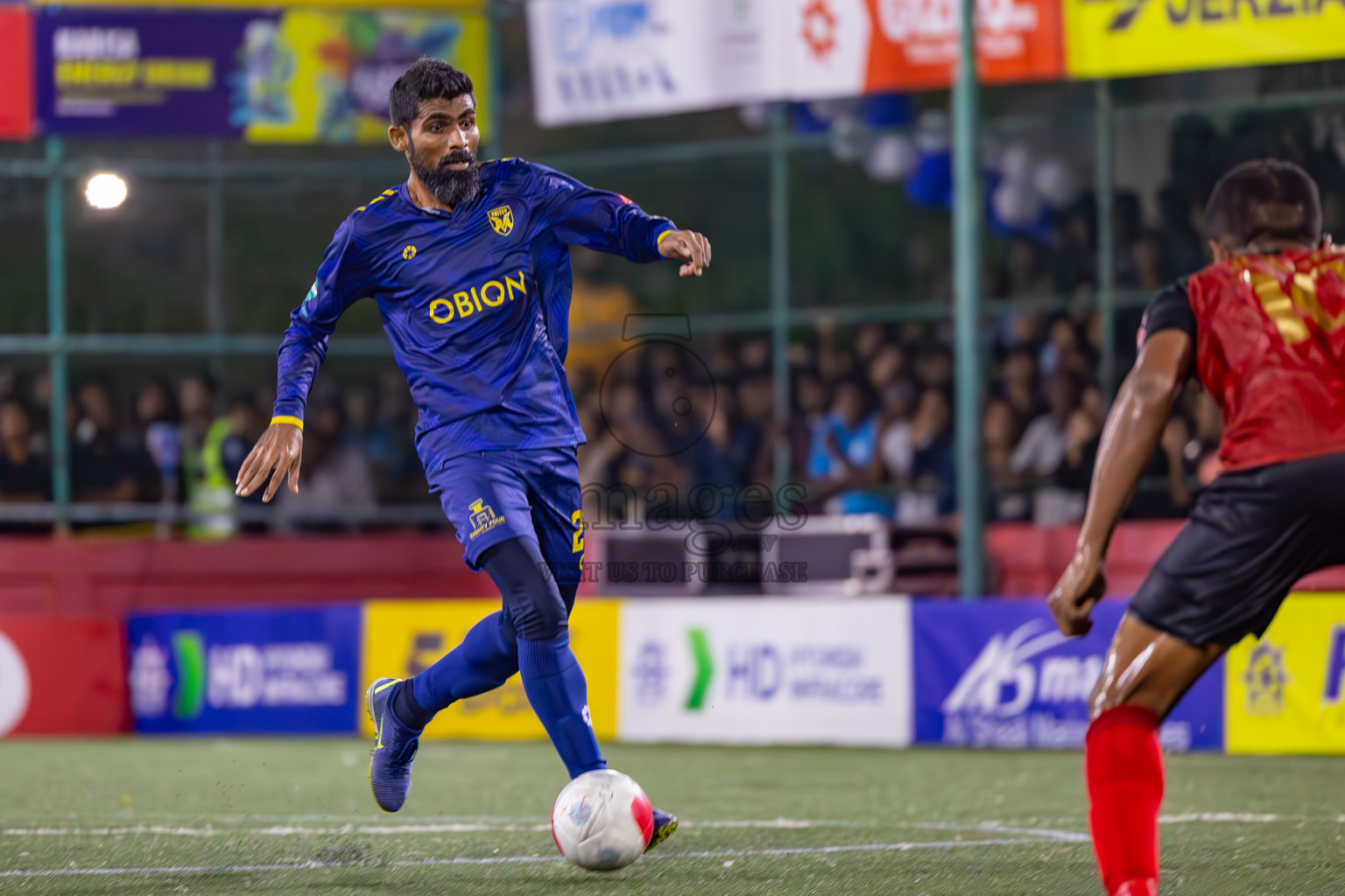 B Eydhafushi vs L Gan in the Final of Golden Futsal Challenge 2024 was held on Thursday, 7th March 2024, in Hulhumale', Maldives 
Photos: Ismail Thoriq / images.mv