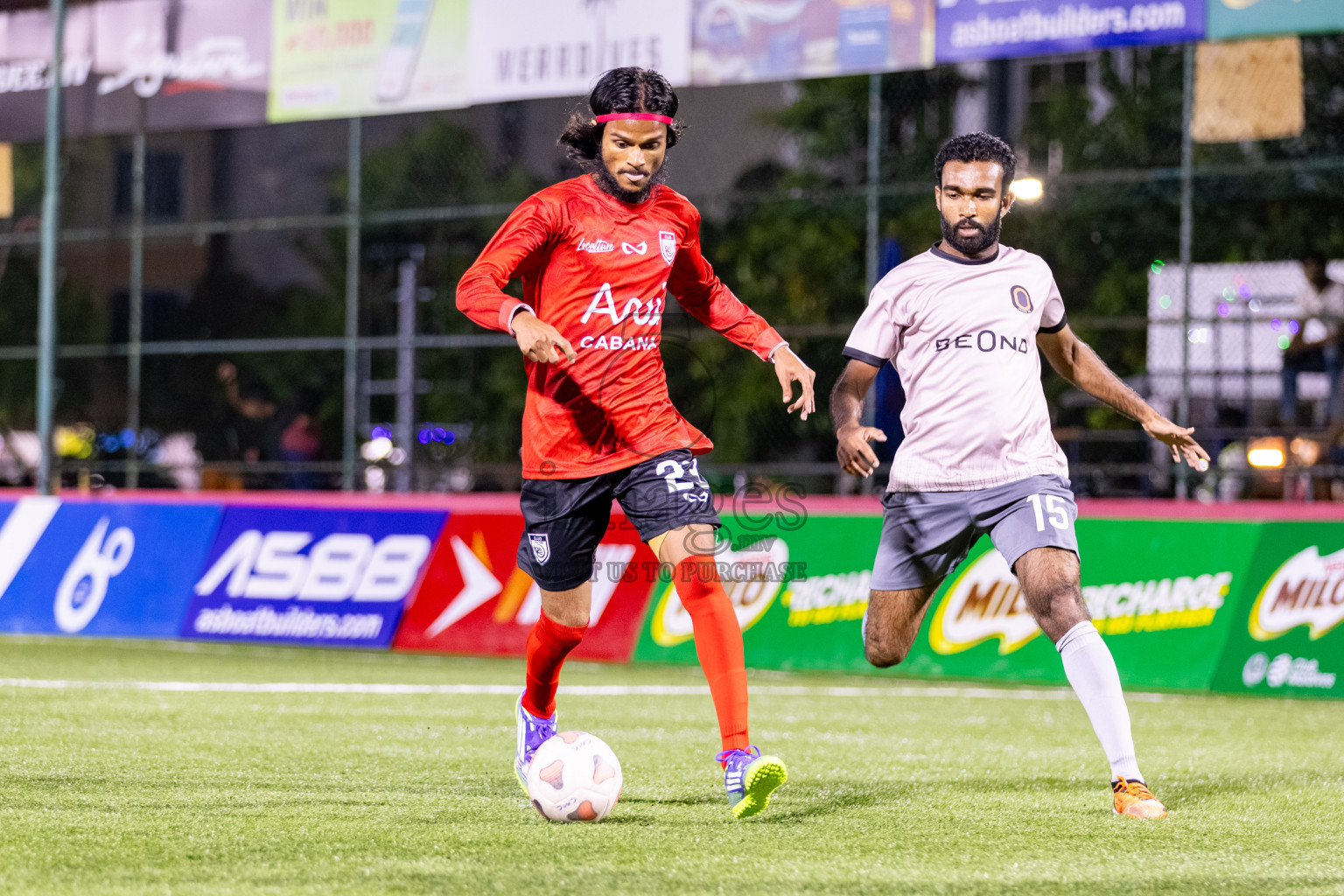 Day 4 of Milo Sector League 2025 was held in Rehendhi Futsal Ground, Hulhumale', Maldives on Tuesday, 4th November 2025. Photos: Hassan Simah / images.mv