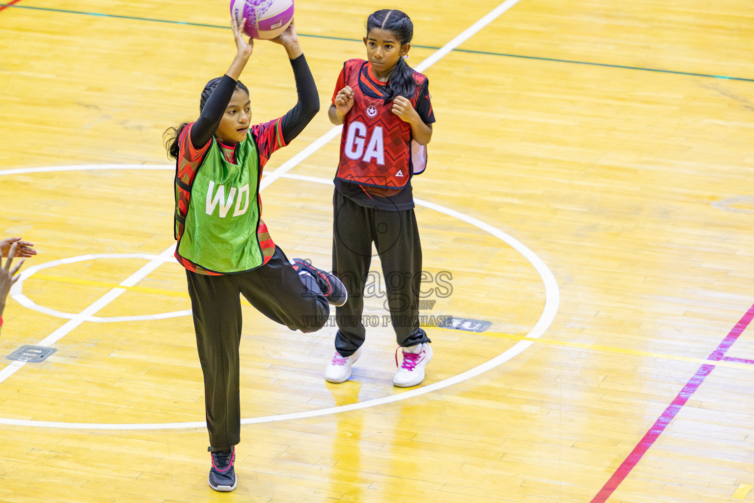 Day 15 of 26th Inter-School Netball Tournament 2025 was held in Social Center Indoor Hall on Thursday, 6th November 2025. Photos: Areef Adam / images.mv