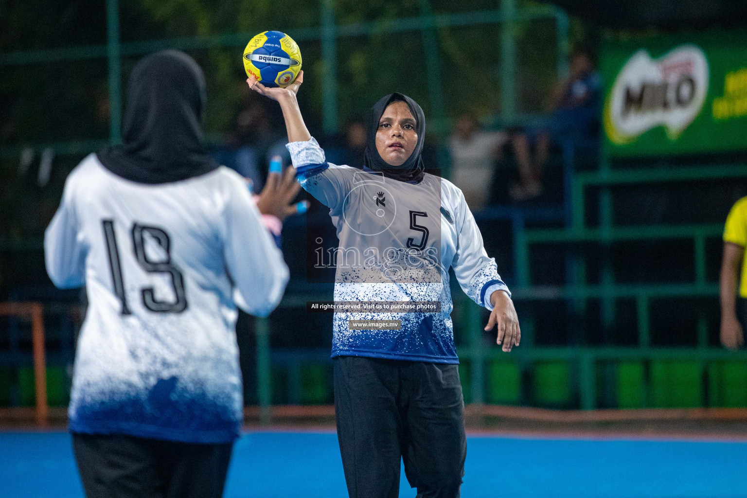 Day 2 of 6th MILO Handball Maldives Championship 2023, held in Handball ground, Male', Maldives on Friday, 21st May 2023 Photos: Nausham Waheed/ Images.mv