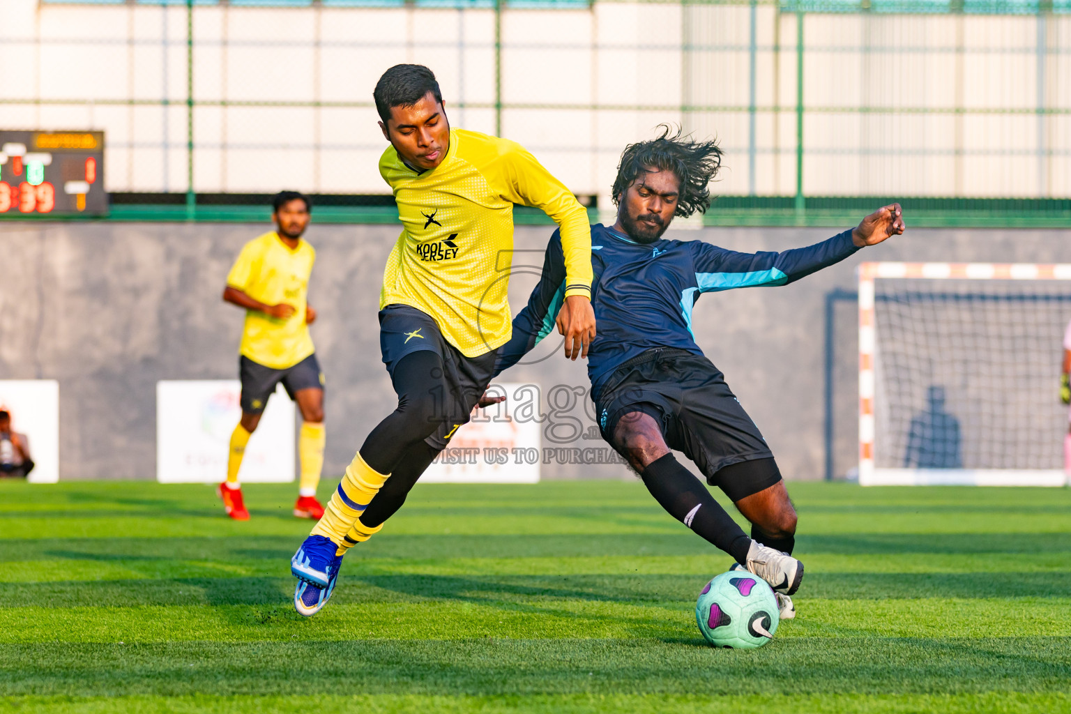 Nova SC vs Xephyrs in Day 5 of BG Futsal Challenge 2024 was held on Saturday, 16th March 2024, in Male', Maldives Photos: Nausham Waheed / images.mv