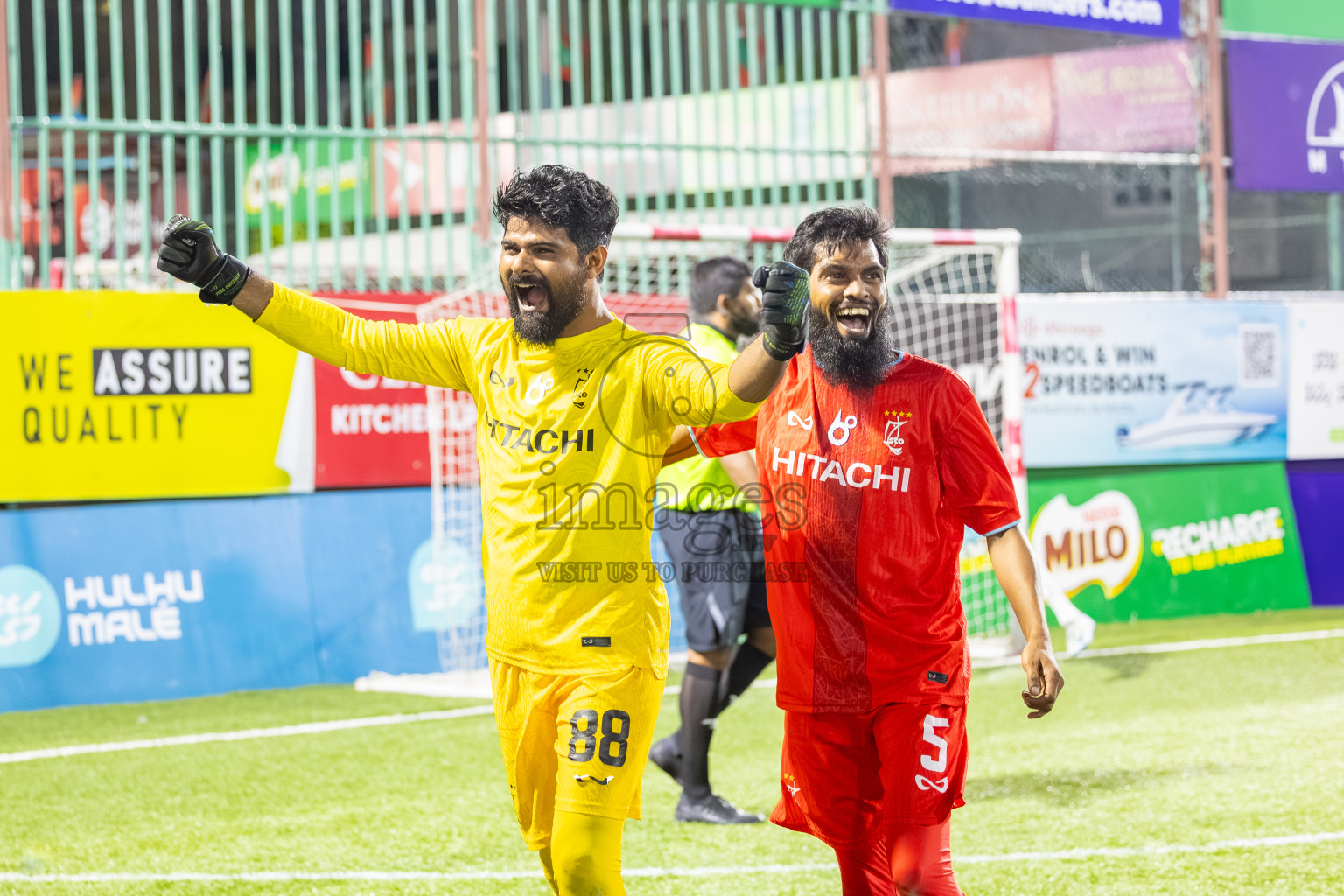 STO RC vs Club WAMCO in Day 14 of Club Maldives Cup 2025 was held in Rehendhi Futsal Ground, Hulhumale', Maldives on Tuesday, 14th October 2025. Photos: Mohamed Mahfooz Moosa / images.mv