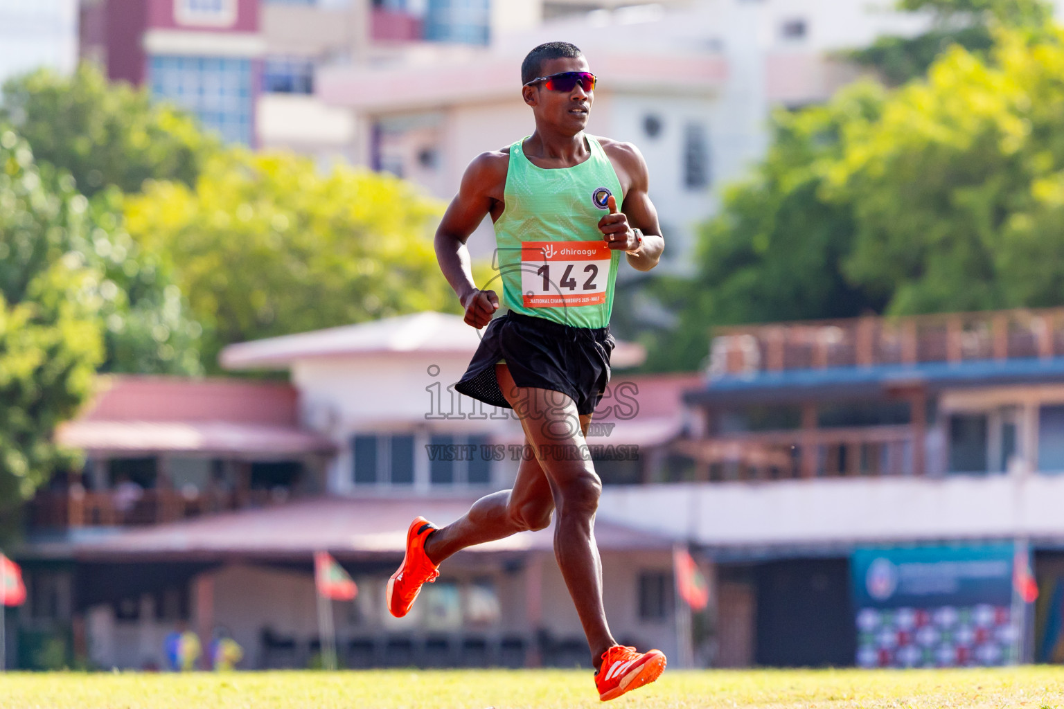 Day 1 of National Athletics Championship 2025 was held at Ekuveni Running Ground in Male', Maldives on Thursday, 14th August 2025. Photos: Nausham Waheed / images.mv