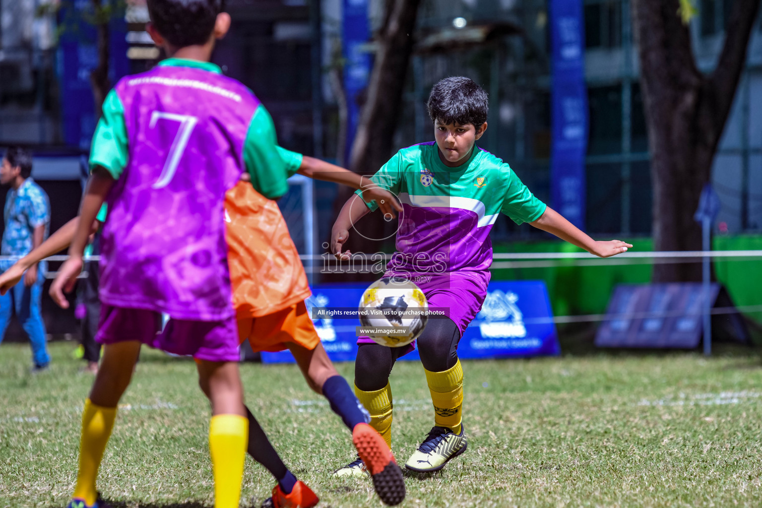 Day 2 of Milo Kids Football Fiesta 2022 was held in Male', Maldives on 20th October 2022. Photos: Nausham Waheed/ images.mv