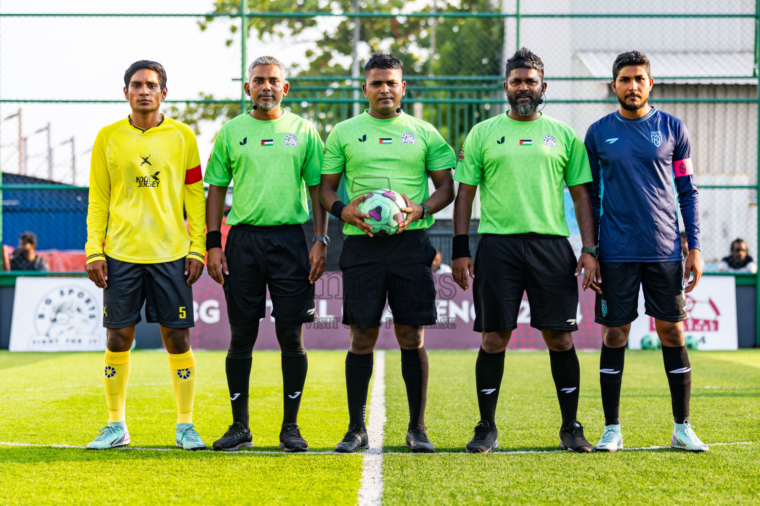 Nova SC vs Xephyrs in Day 5 of BG Futsal Challenge 2024 was held on Saturday, 16th March 2024, in Male', Maldives Photos: Nausham Waheed / images.mv