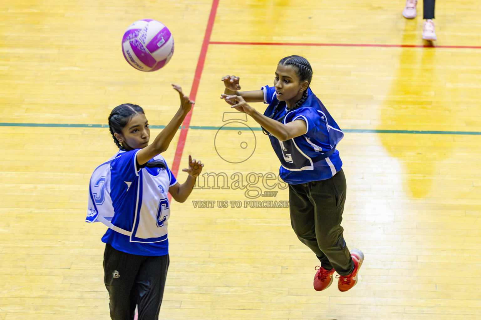 Day 4 of Inter-School Netball Tournament 2025 was held in Social Center Indoor Hall on Tuesday, 21th October 2025. Photos: Areef Adam / images.mv