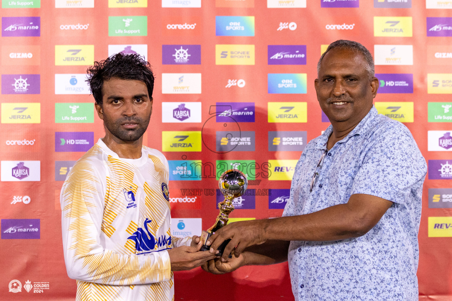 HA Kelaa vs HA Baarah in Day 1 of Golden Futsal Challenge 2024 was held on Monday, 15th January 2024, in Hulhumale', Maldives Photos: Ismail Thoriq / images.mv