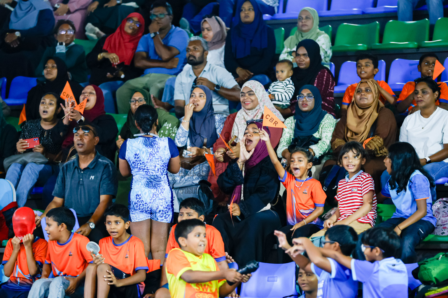Day 4 of BML 6th National Kids Swimming Kids Festival 2025 held in Hulhumale', Maldives on Thursday, 6th November 2024. 
Photos: Hassan Simah / images.mv