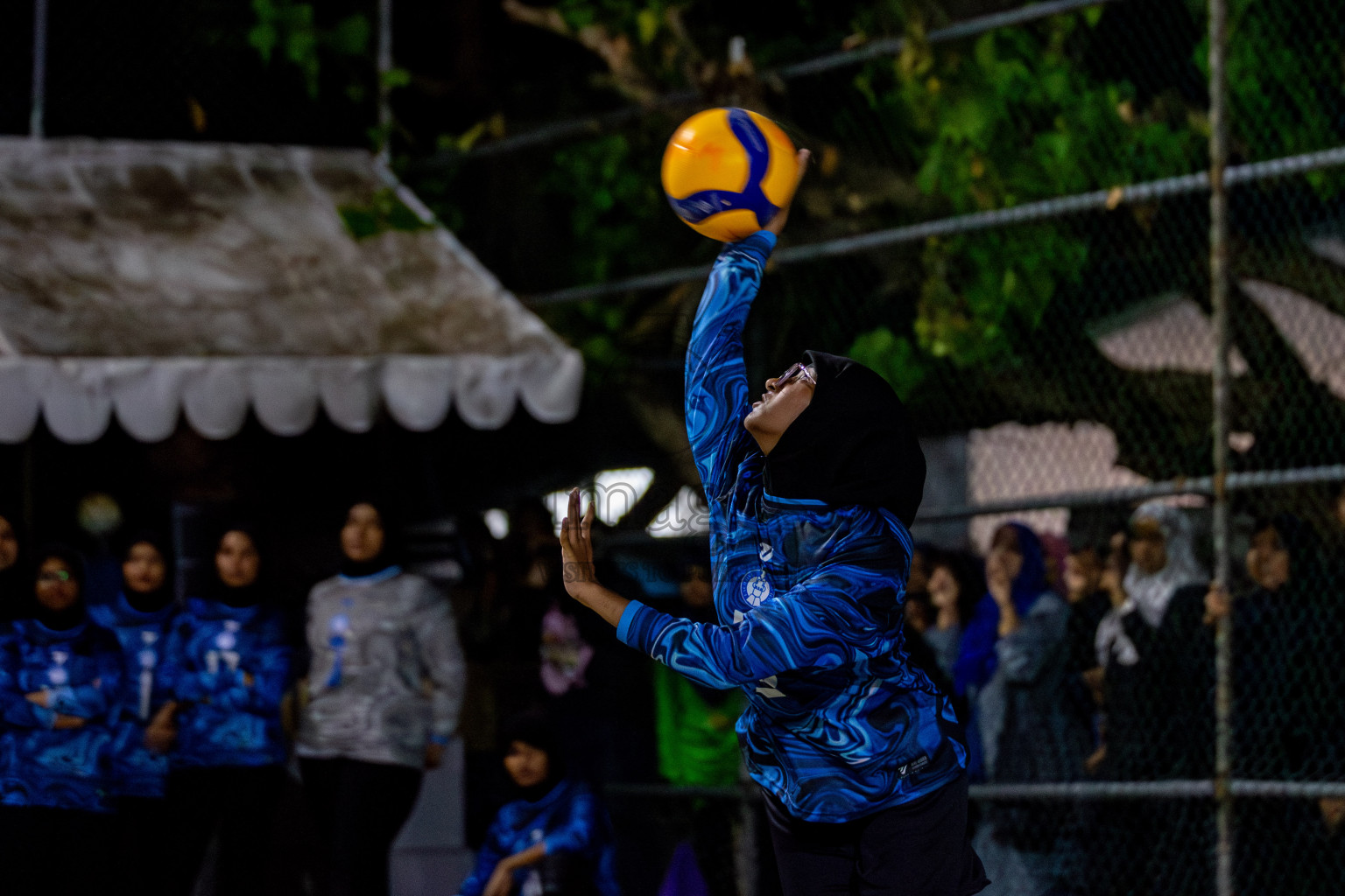 U19 Male and Atoll Girl's Finals in Day 9 of Interschool Volleyball Tournament 2024 was held in ABC Court at Male', Maldives on Saturday, 30th November 2024. Photos: Hassan Simah / images.mv