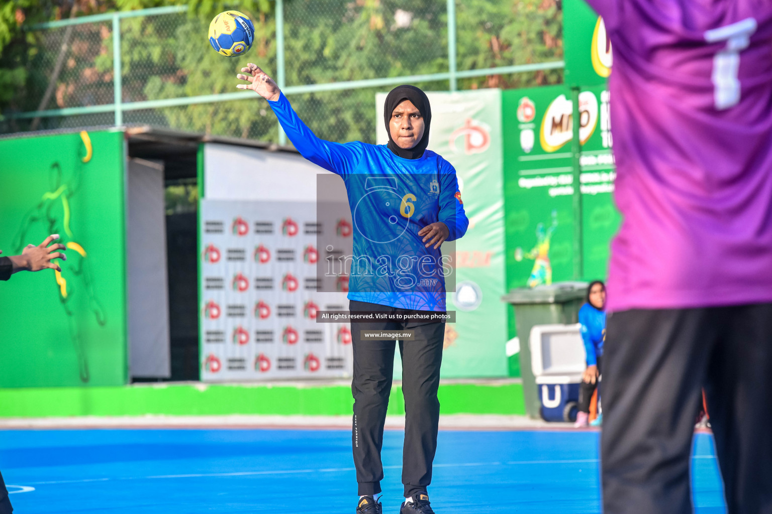 Day 5 of Milo 6th Inter Office Handball Tournament 2022 - Photos by Nausham Waheed