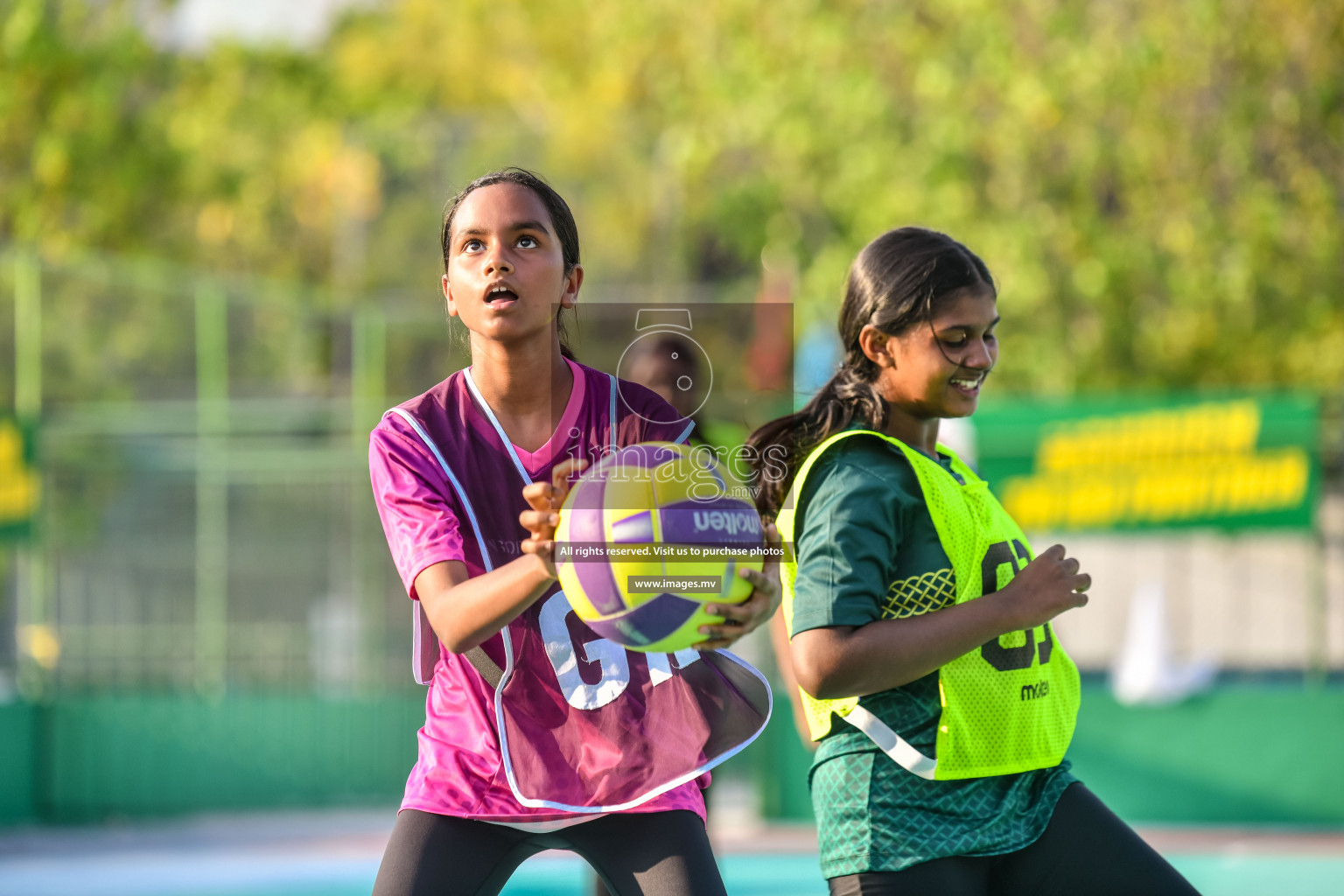 Day2  of Junior Netball Championship 2022 on 5 March 2022 held in Male', Maldives. Photos by Nausham Waheed.