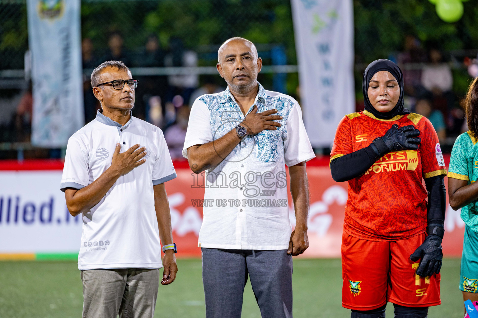 WAMCO vs POLICE CLUB in Eighteen Thirty 2024 2024 held in Rehendi Futsal Ground, Hulhumale', Maldives on Monday, 16th September 2024. Photos: Shu / images.mv