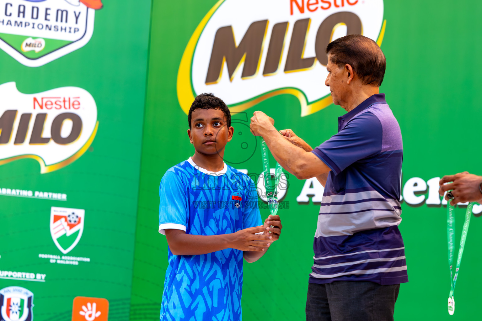 Day 4 of MILO Academy Championship 2024 (U-14) was held in Henveyru Stadium, Male', Maldives on Sunday, 3rd November 2024. Photos: Ismail Thoriq / Images.mv