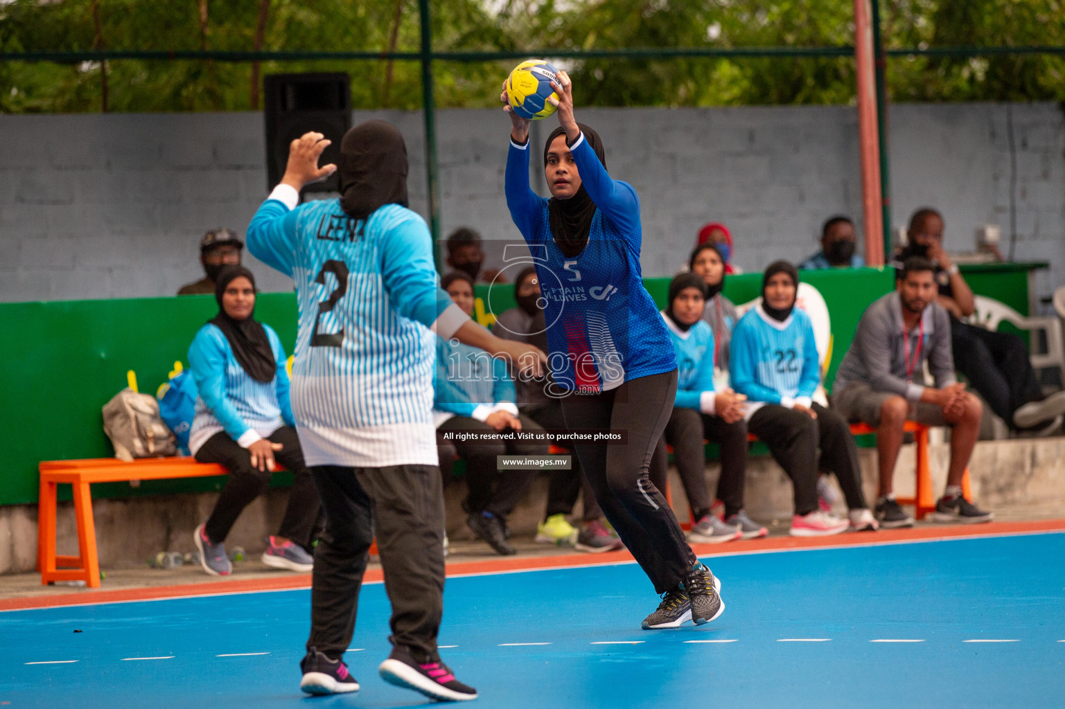 Milo 8th National Handball Tournament Day3, 17th December 2021, at Handball Ground, Male', Maldives. Photos by Shuu Abdul Sattar