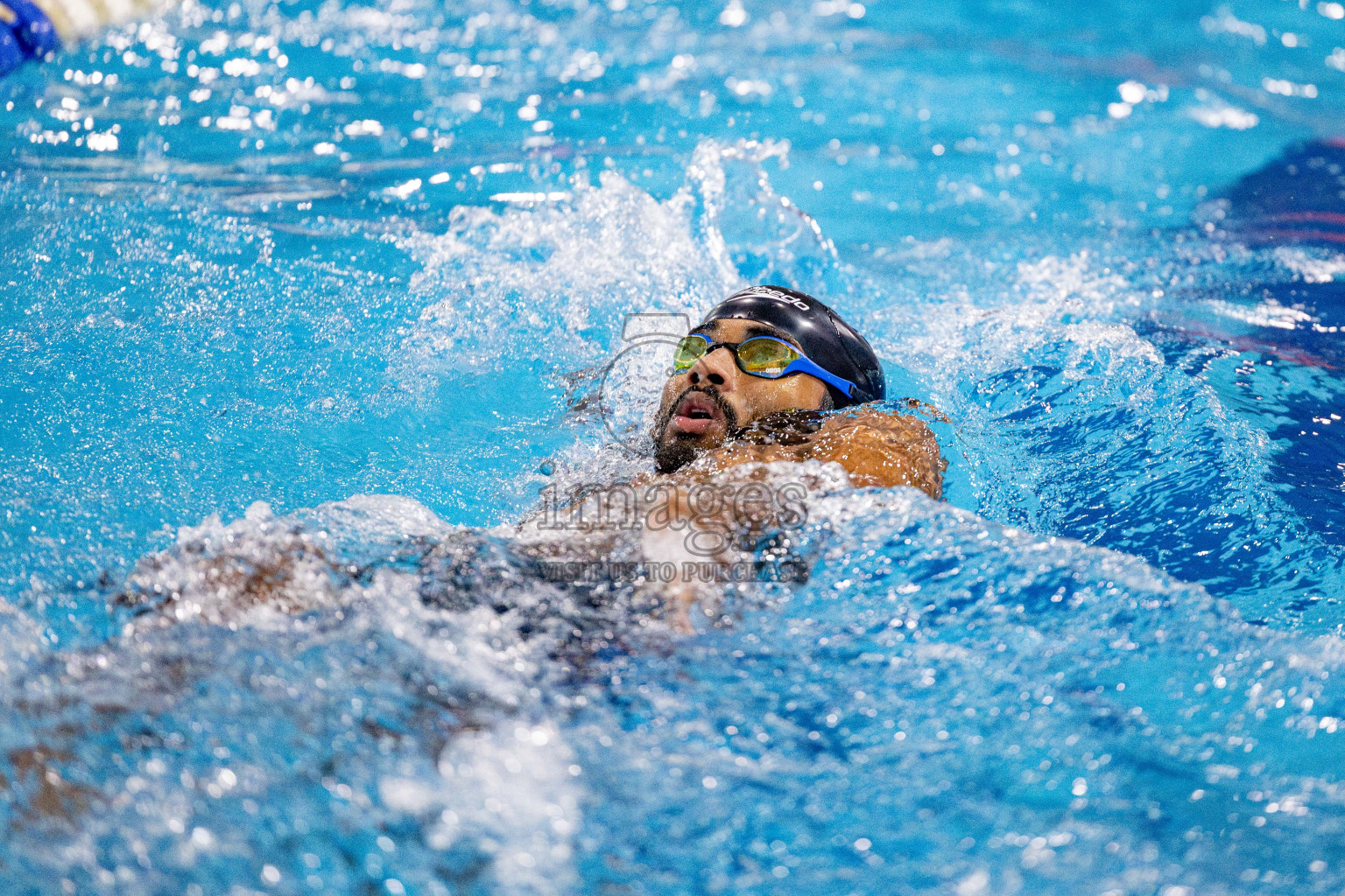 Day 4 of National Swimming Championship 2024 held in Hulhumale', Maldives on Monday, 16th December 2024. Photos: Hassan Simah / images.mv