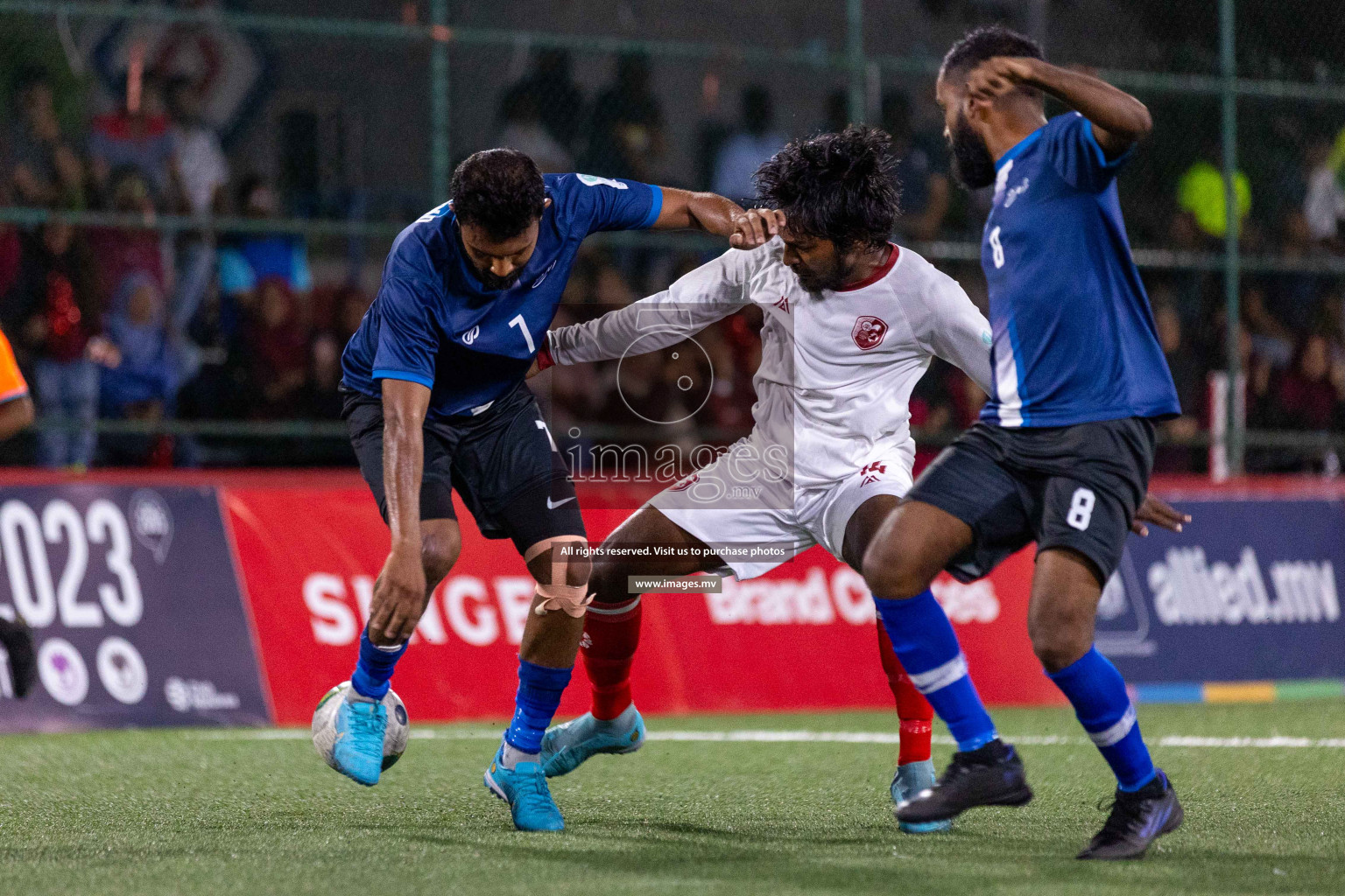 Khaarijee vs Club 220 in Semi Final of Club Maldives Cup 2023 Classic held in Hulhumale, Maldives, on Tuesday, 15th August 2023 Photos: Ismail Thoriq / images.mv