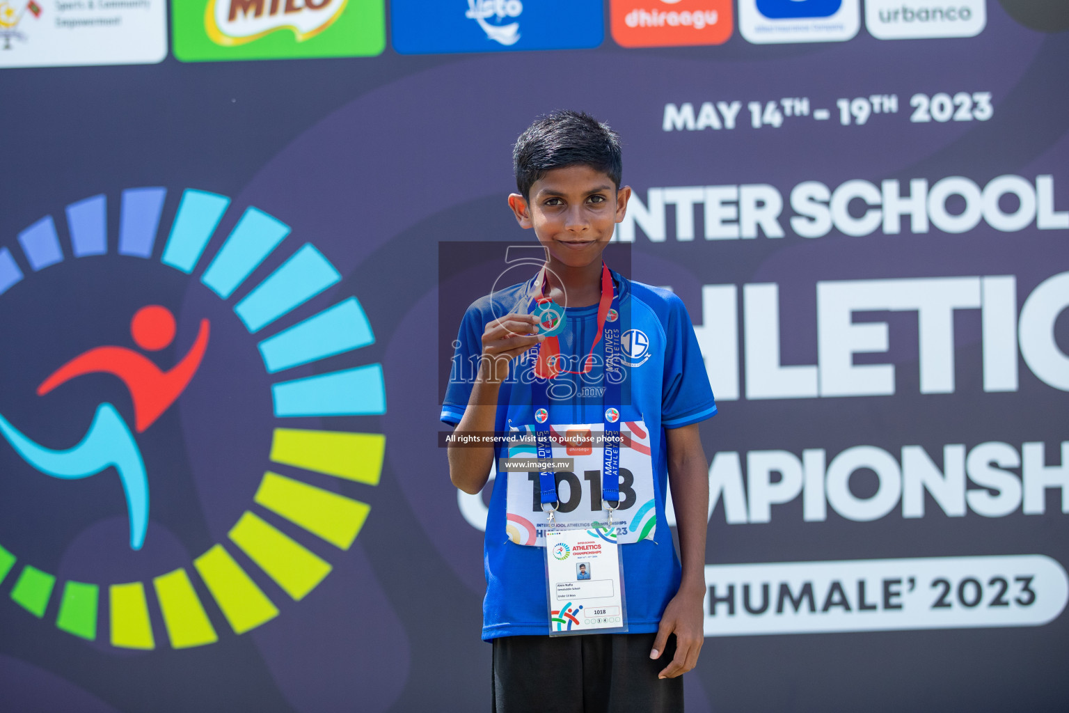 Day four of Inter School Athletics Championship 2023 was held at Hulhumale' Running Track at Hulhumale', Maldives on Wednesday, 18th May 2023. Photos:  Nausham Waheed / images.mv