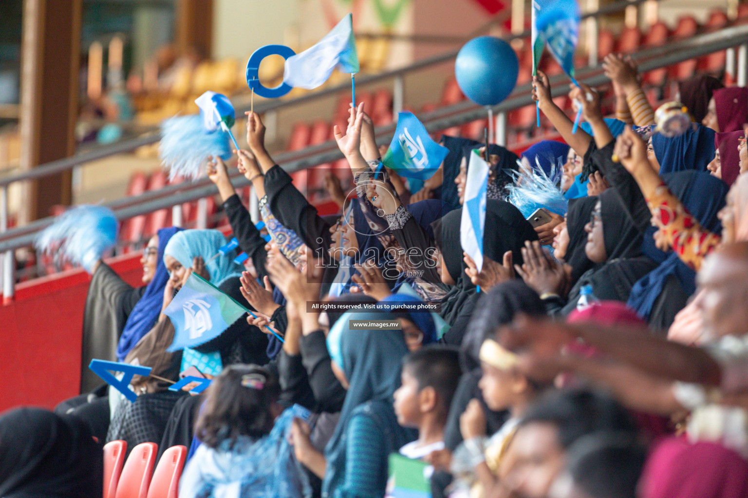 Hiriya School vs LH.EDU.CENTRE in MAMEN Inter School Football Tournament 2019 (U13) in Male, Maldives on 19th April 2019 Photos: Hassan Simah/images.mv