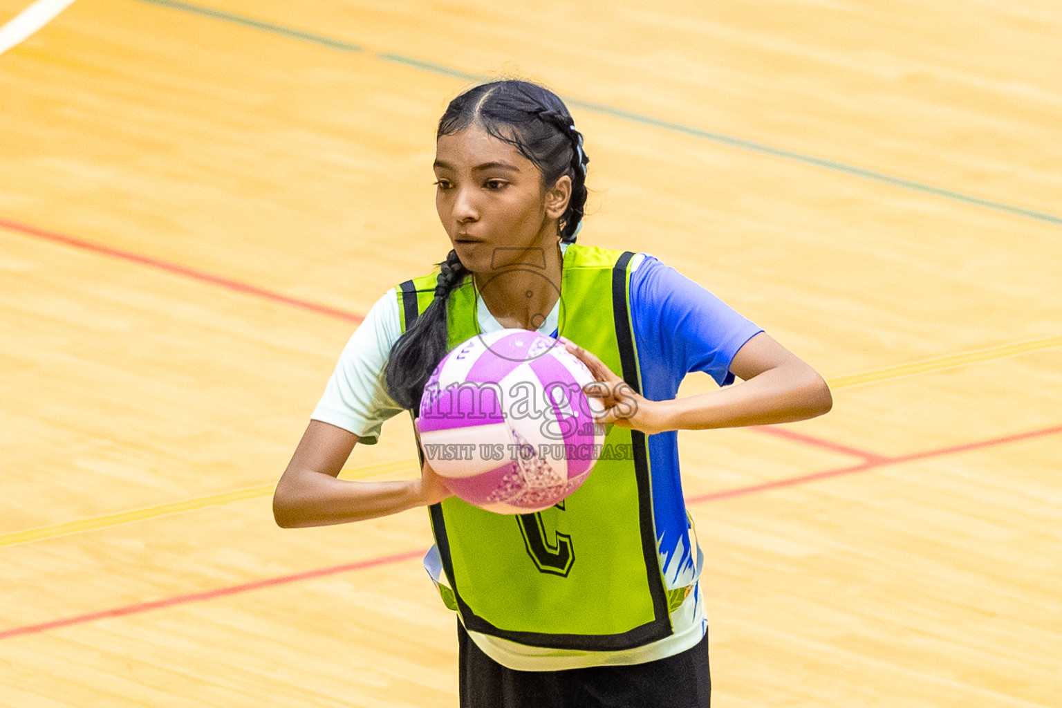 Day 8 of 24th Milo Netball Association Championship was held in Social Center at Male', Maldives on Monday, 8th September 2025. Photos: Mohamed Mahfooz Moosa / images.mv