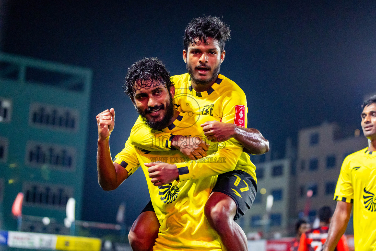 Lh Naifaru vs Lh Hinnavaru in Day 24 of Golden Futsal Challenge 2024 was held on Wednesday  , 7th February 2024 in Hulhumale', Maldives Photos: Nausham Waheed / images.mv