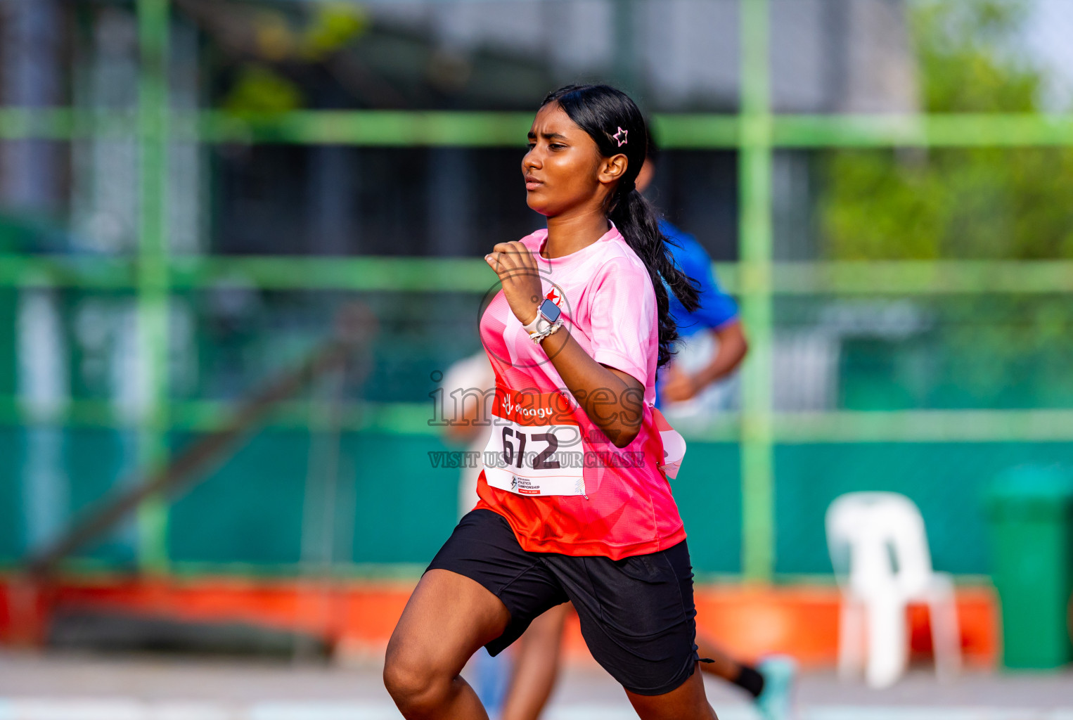 Day 5 of Inter-school Athletics Championship 2025 held in Ekuveni Synthetic Track, Male', Maldives on Saturday, 11th October 2025. Photos by: Nausham Waheed / Images.mv
